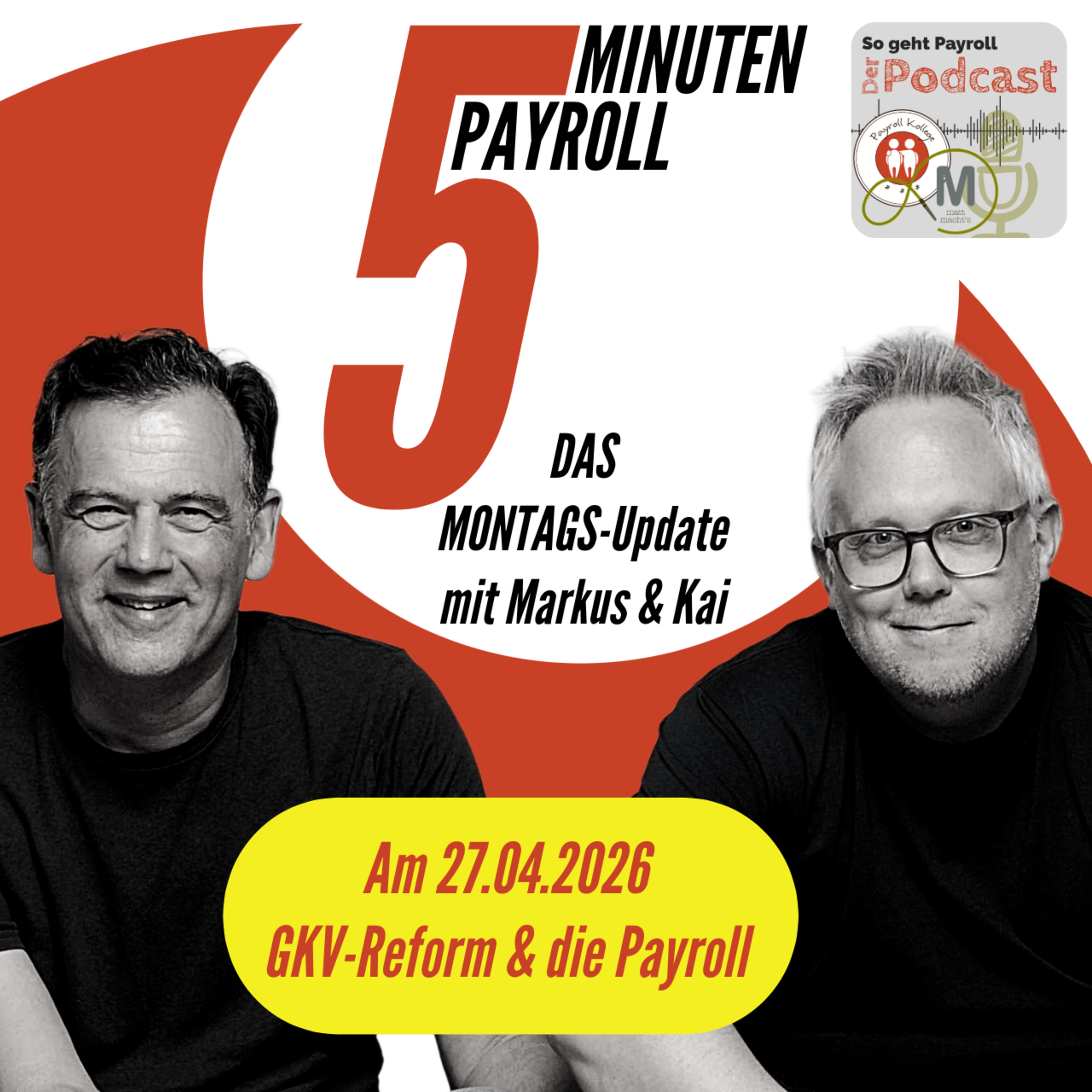 DIE GKV-REFORM | 5 Minuten Payroll das Montags-Update episode artwork