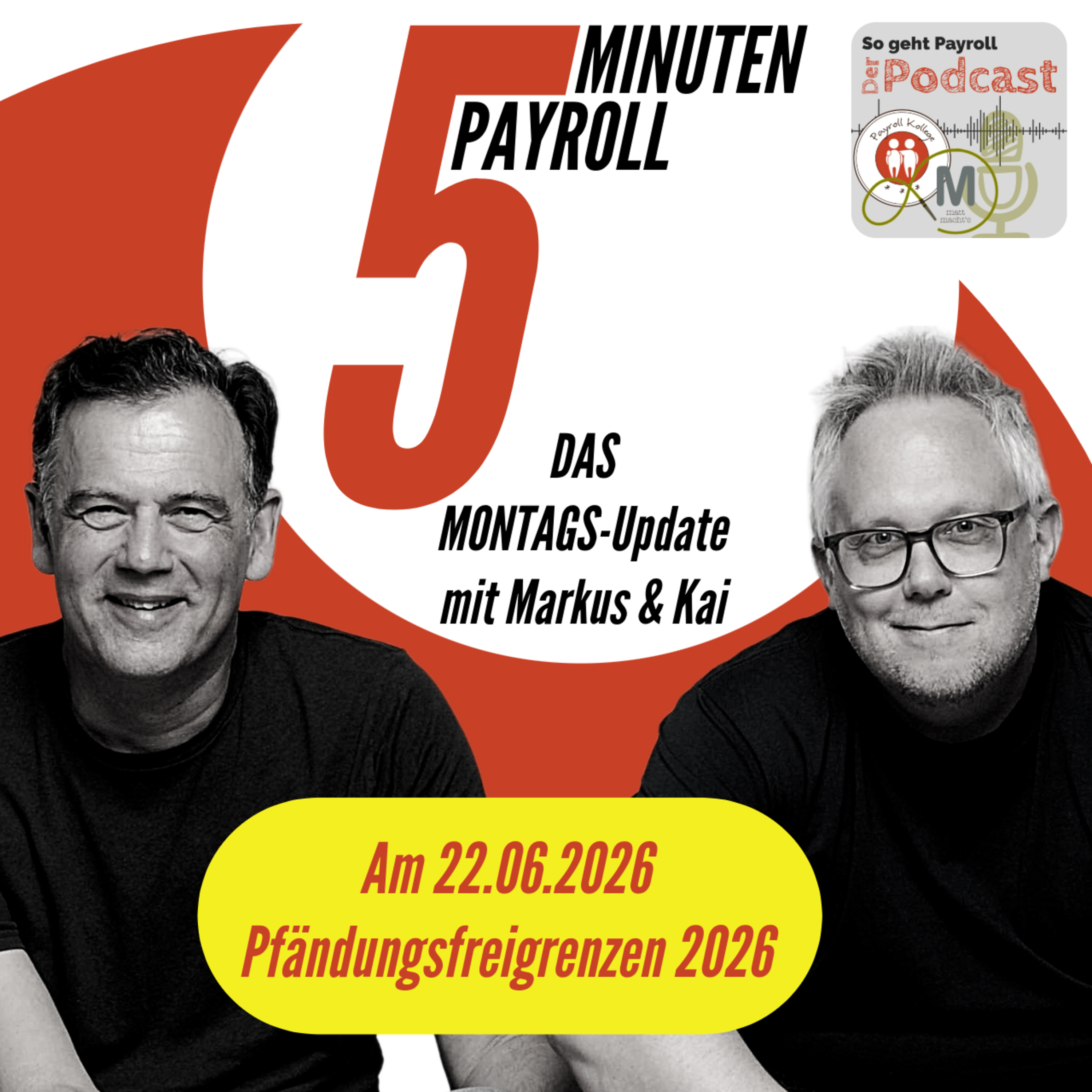 😱PFÄNDUNGEN VORAUS | 5 Minuten Payroll das Montags-Update  episode artwork