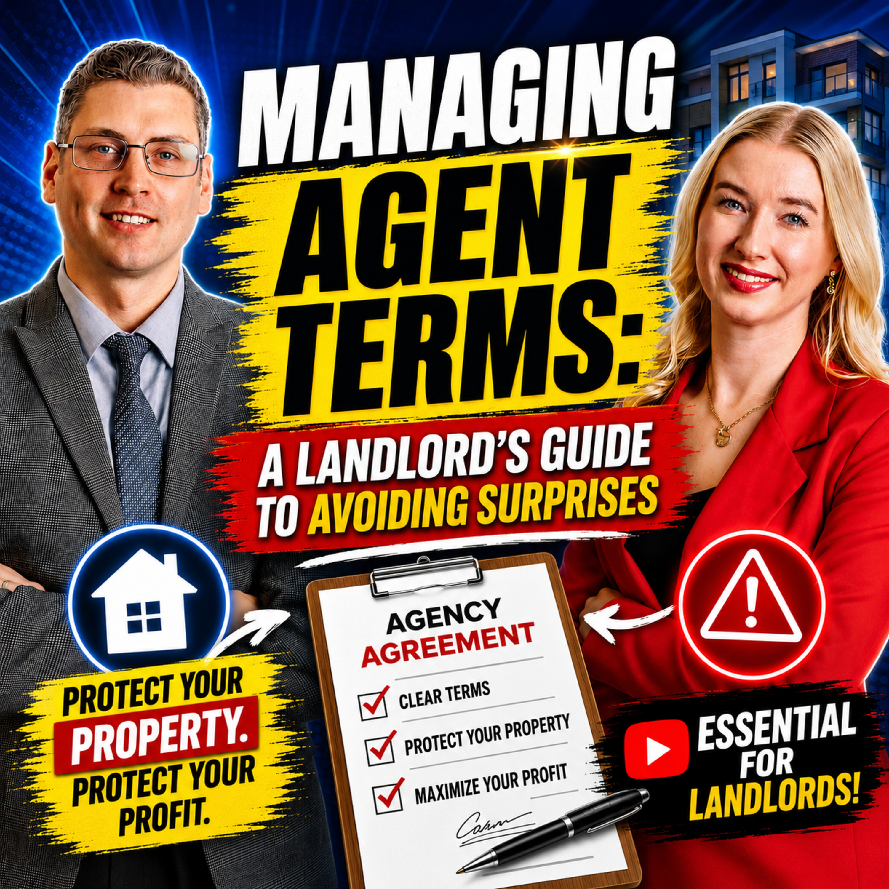 FPTV (EP 300) MANAGING AGENT TERMS: A Landlord’s Guide To Avoiding Surprises episode artwork