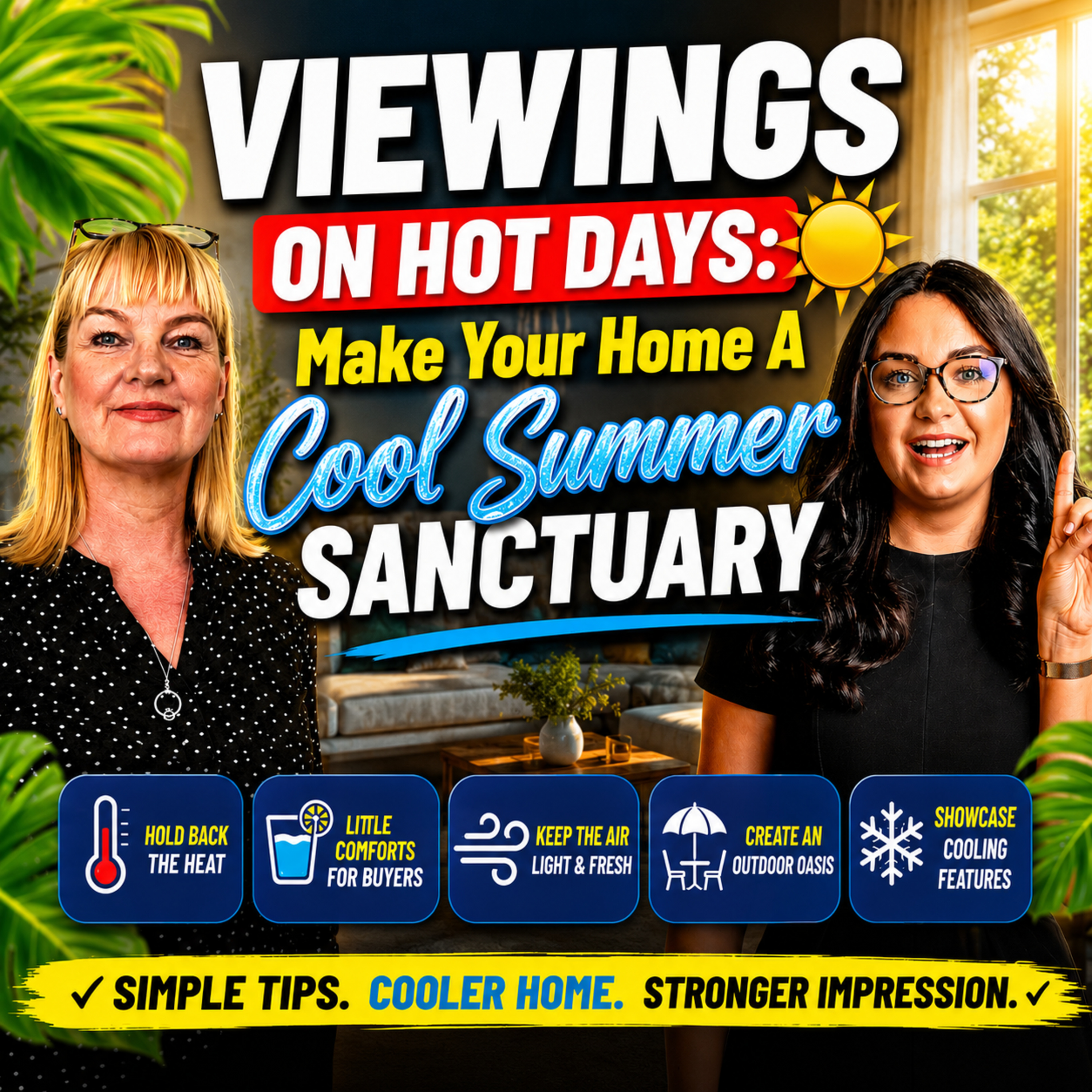☀️ FPTV (EP 309) VIEWINGS ON HOT DAYS – Make Your Home A Cool Summer Sanctuary! 🏡 episode artwork