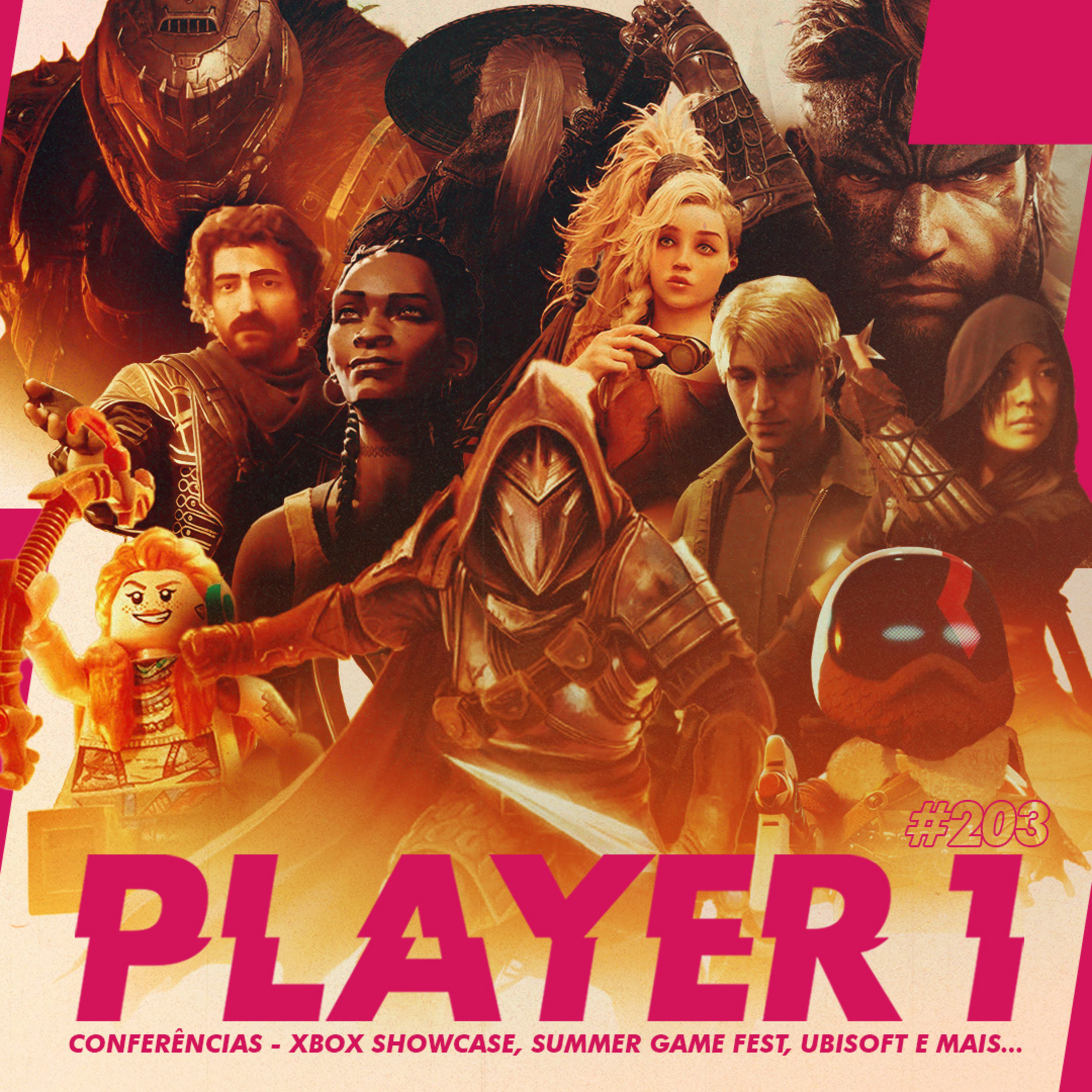 203 - CONFERÊNCIAS - XBOX SHOWCASE, SUMMER GAME FEST, UBISOFT E MAIS... episode artwork