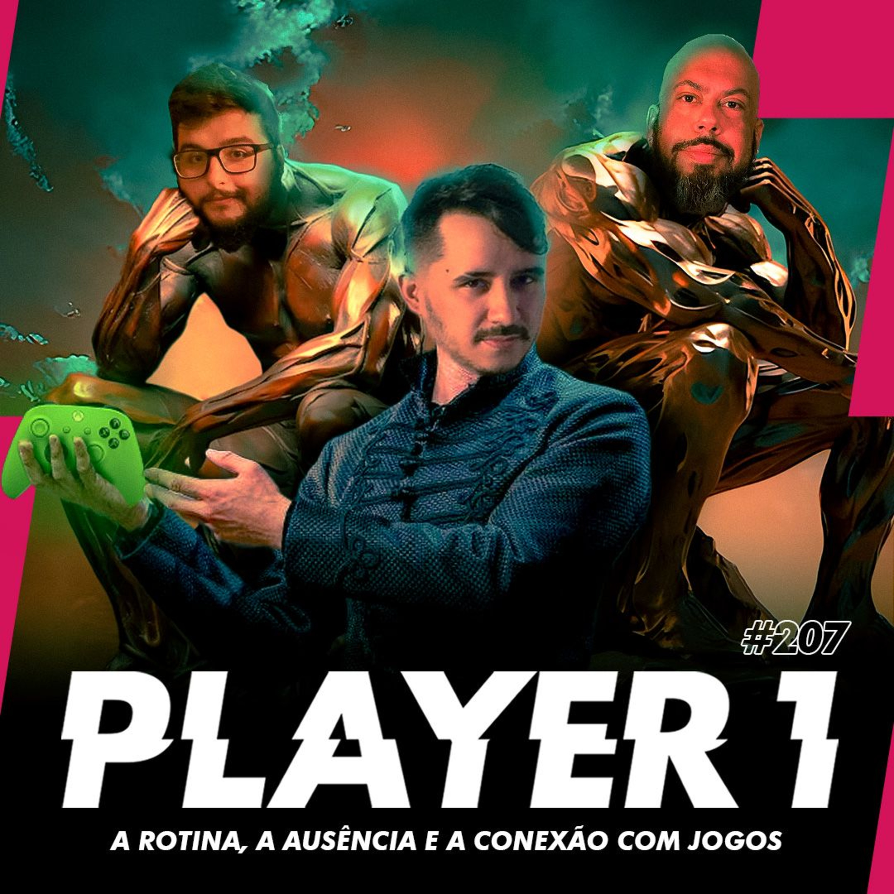 207 - A ROTINA, A AUSÊNCIA E A CONEXÃO COM JOGOS episode artwork
