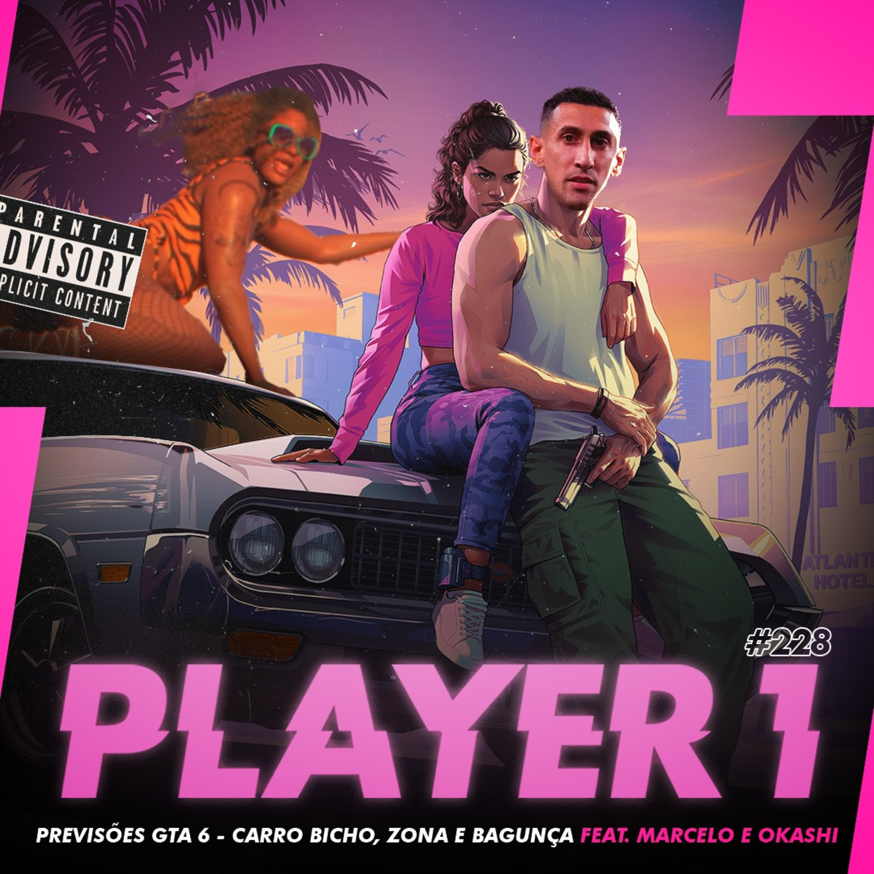 228 - GTA 6, PREVISÕES E PALPITES (COM MARCELO (JUMP) E OKASHI (REBOOT) (+18)  episode artwork