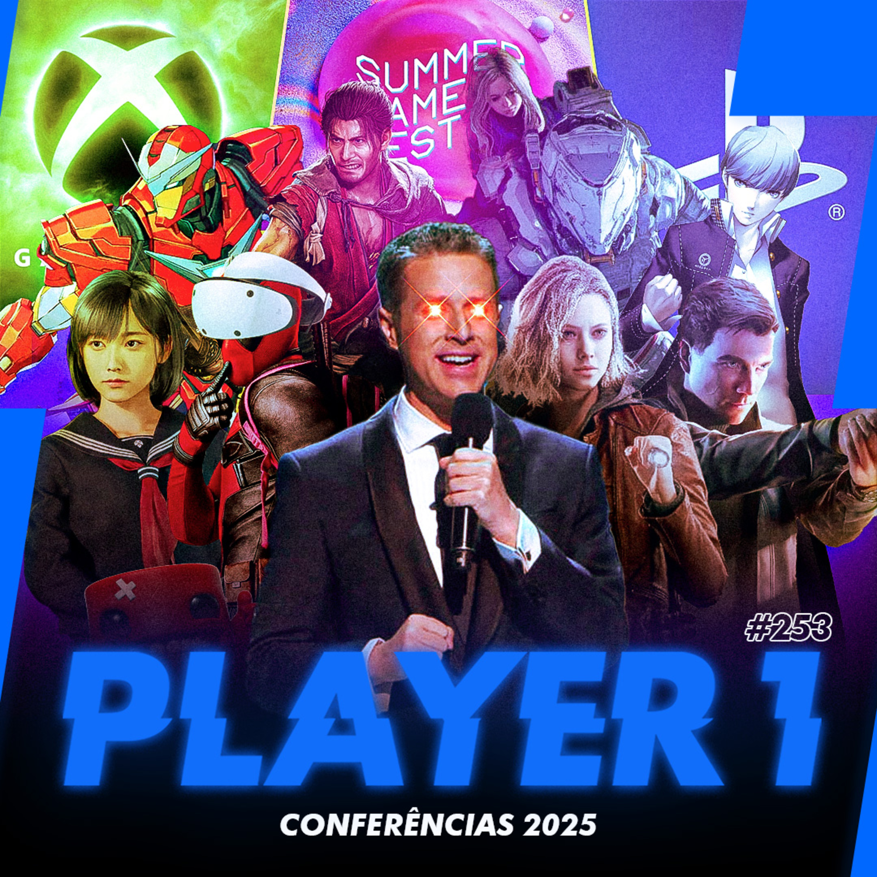 253 - AS CONFERENCIAS DE 2025 (STATE OF PLAY, SUMMER GAME, XBOX SHOWCASE ETC) episode artwork