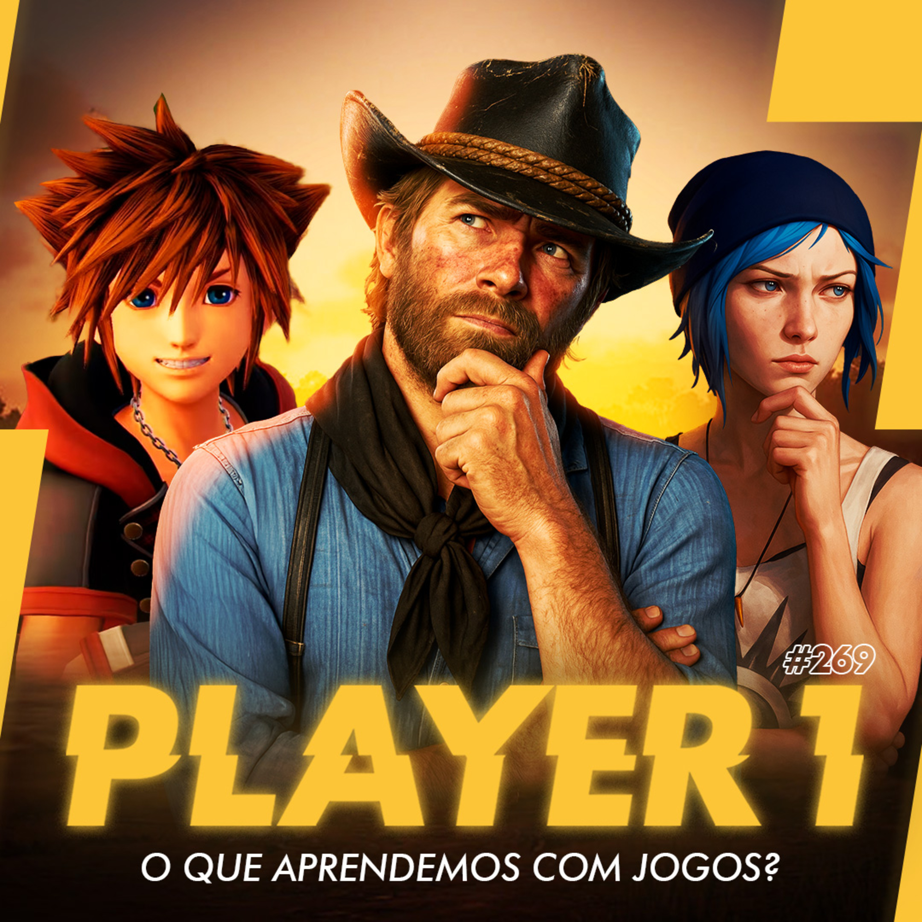 269 - LIÇÕES DE VIDA QUE OS GAMES NOS DERAM episode artwork