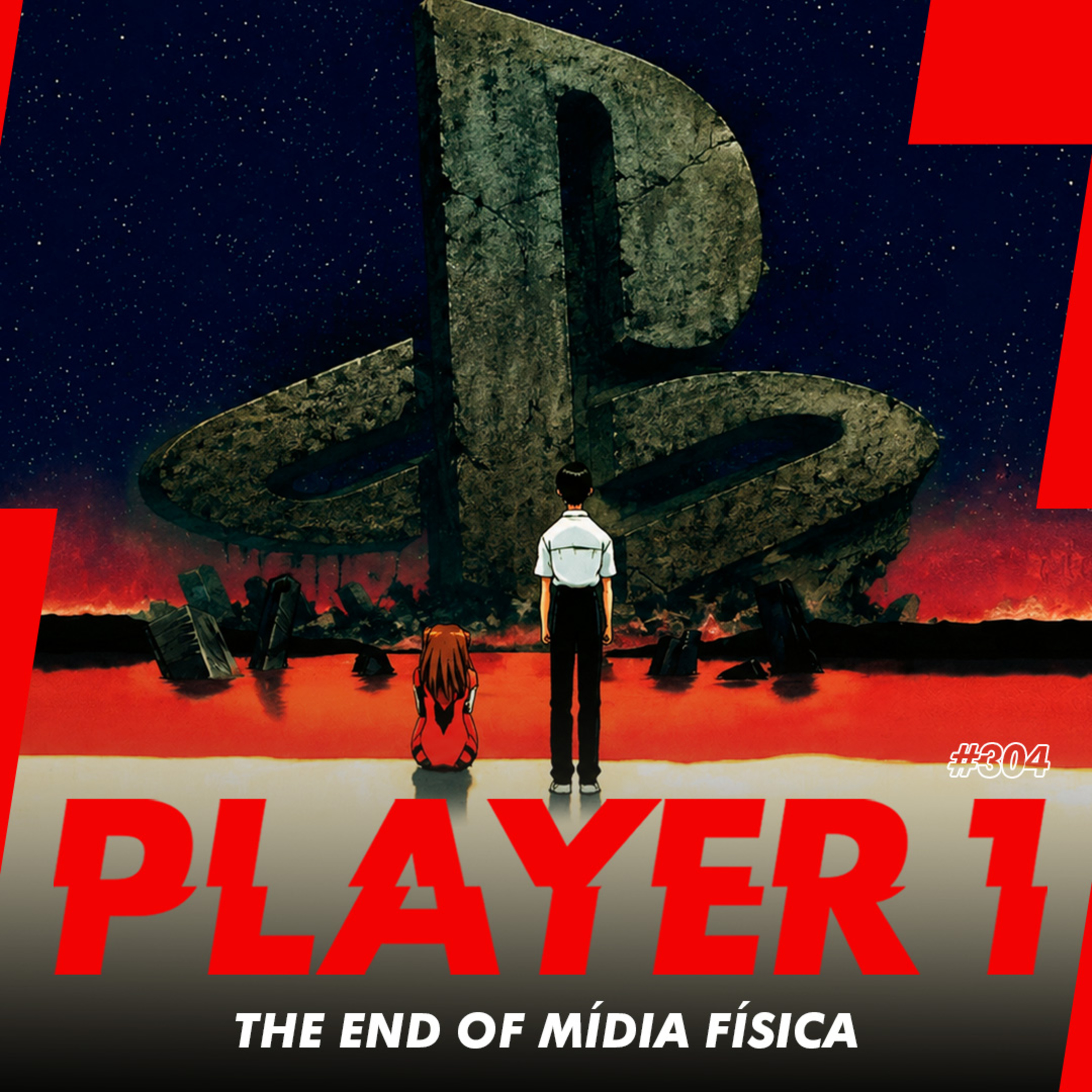304 - Fim das Mídias Físicas episode artwork
