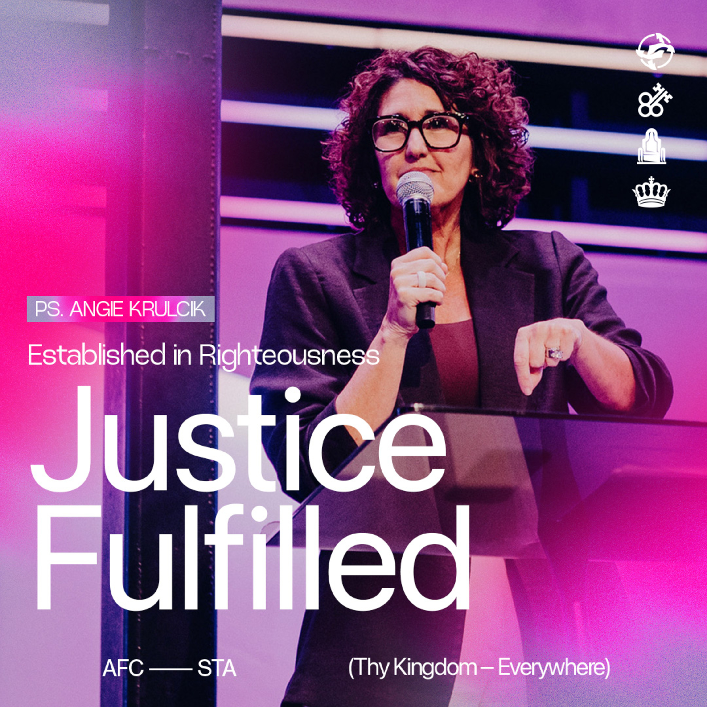 Justice Fulfilled - Established in Righteousness with Ps. Angie Krulcik episode artwork