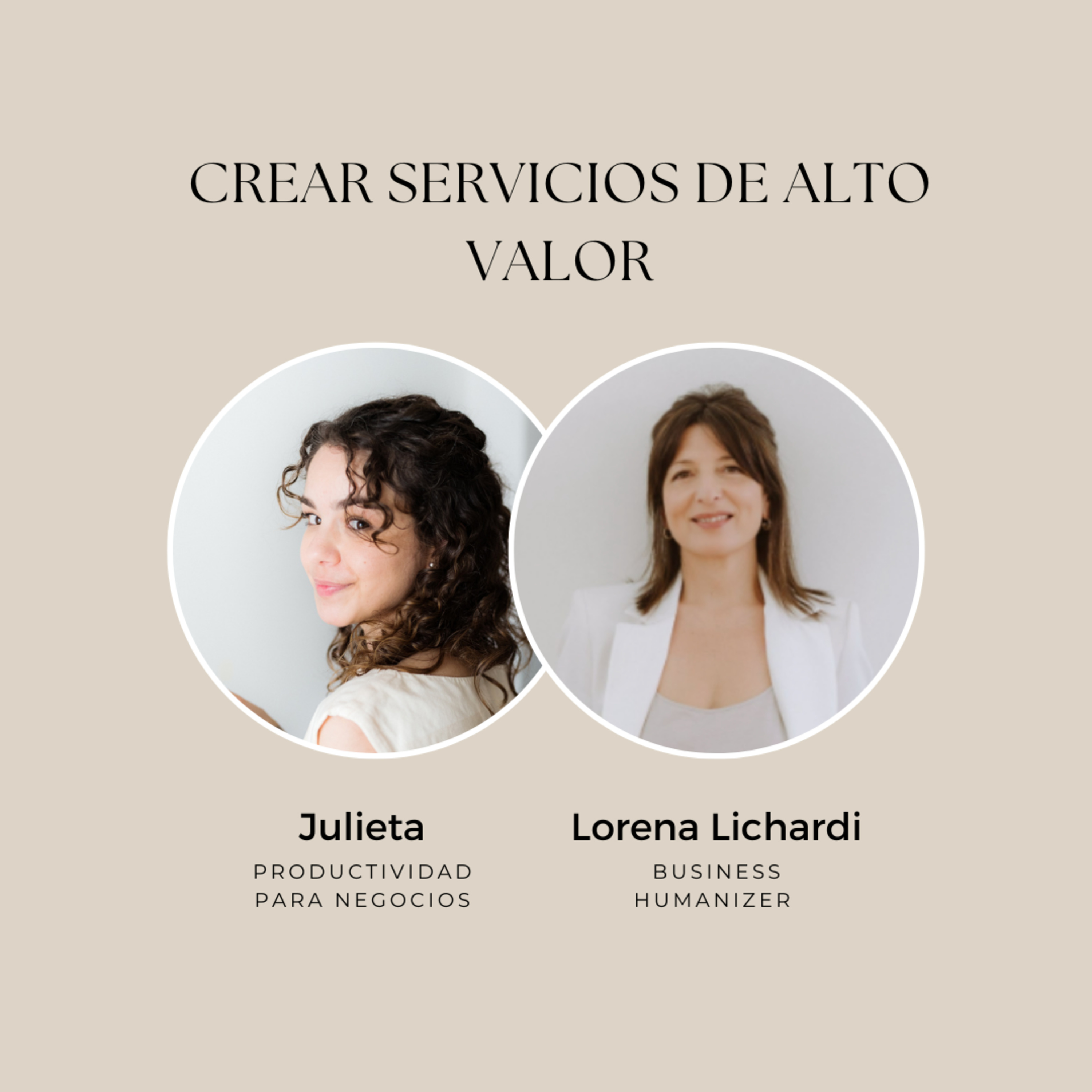 Ep 119. Crear servicios de ALTO VALOR con Lorena Lichardi