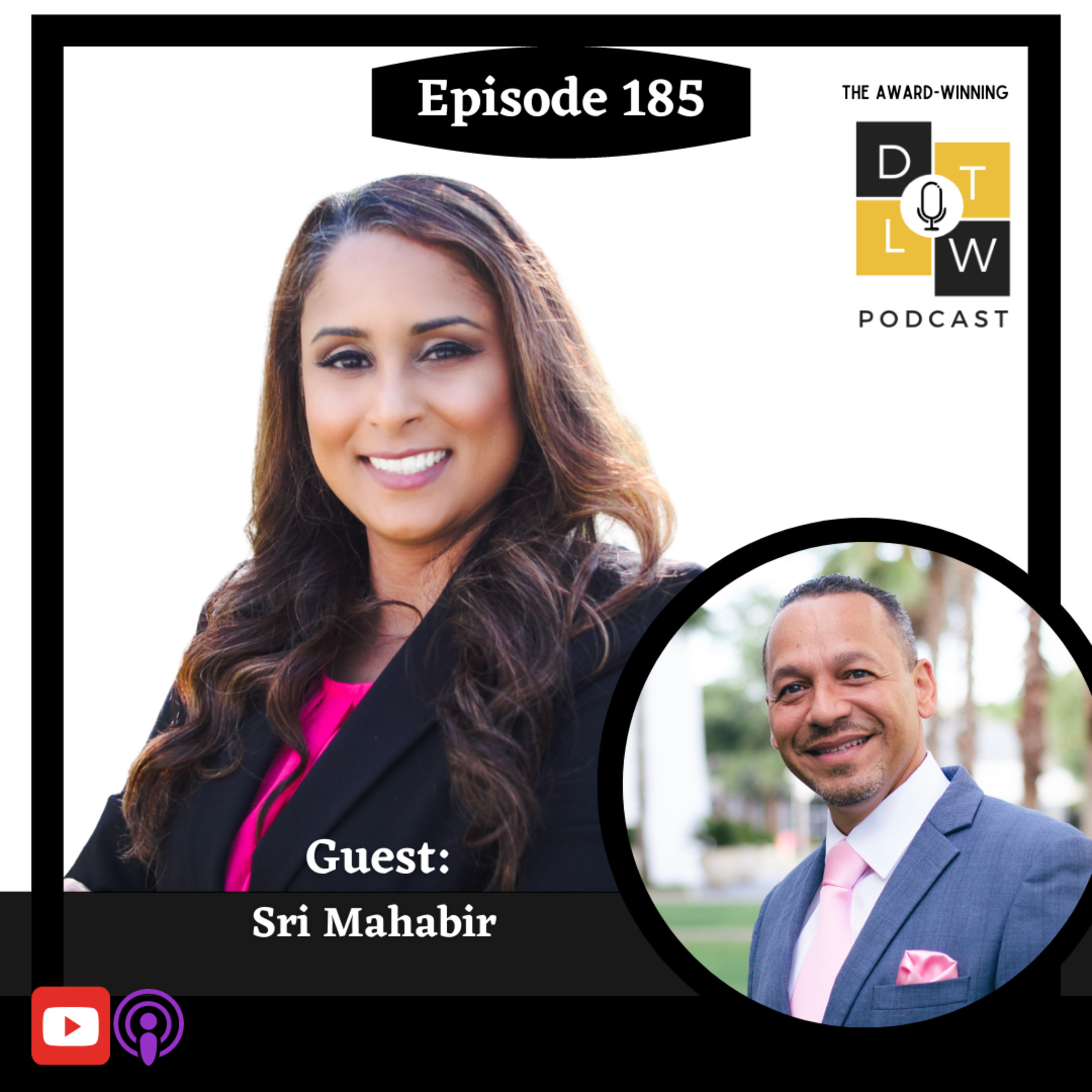 Episode 185: Using video as a business tool with Sri Mahabir. episode artwork