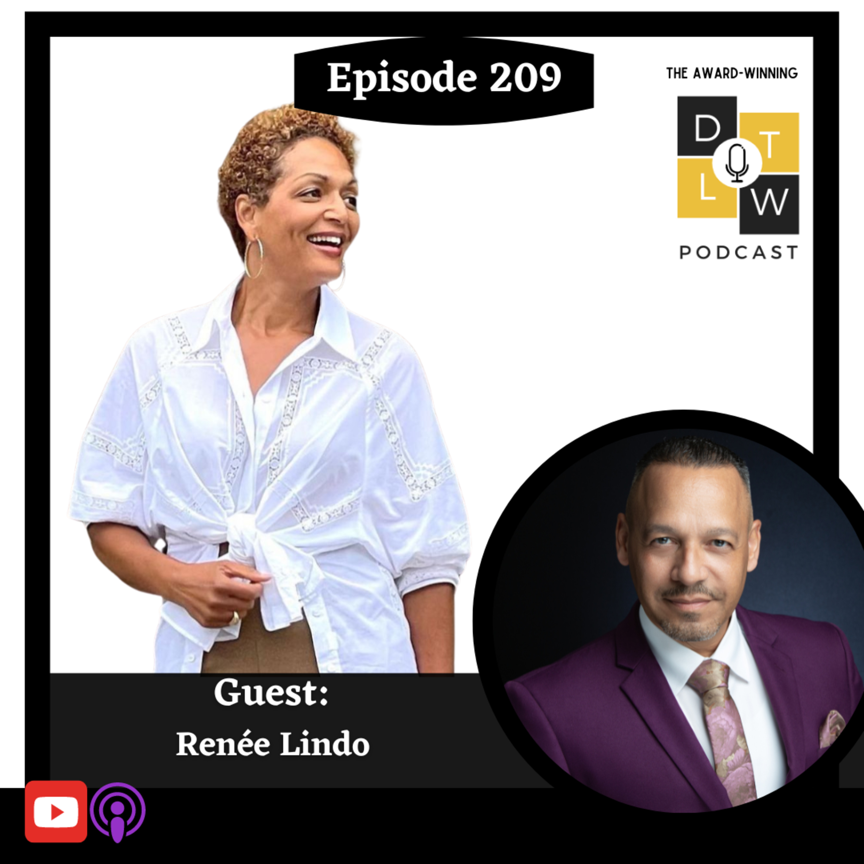 Episode 209: Success Unlocked: Dressing your way to Achievement with Renée Lindo. episode artwork