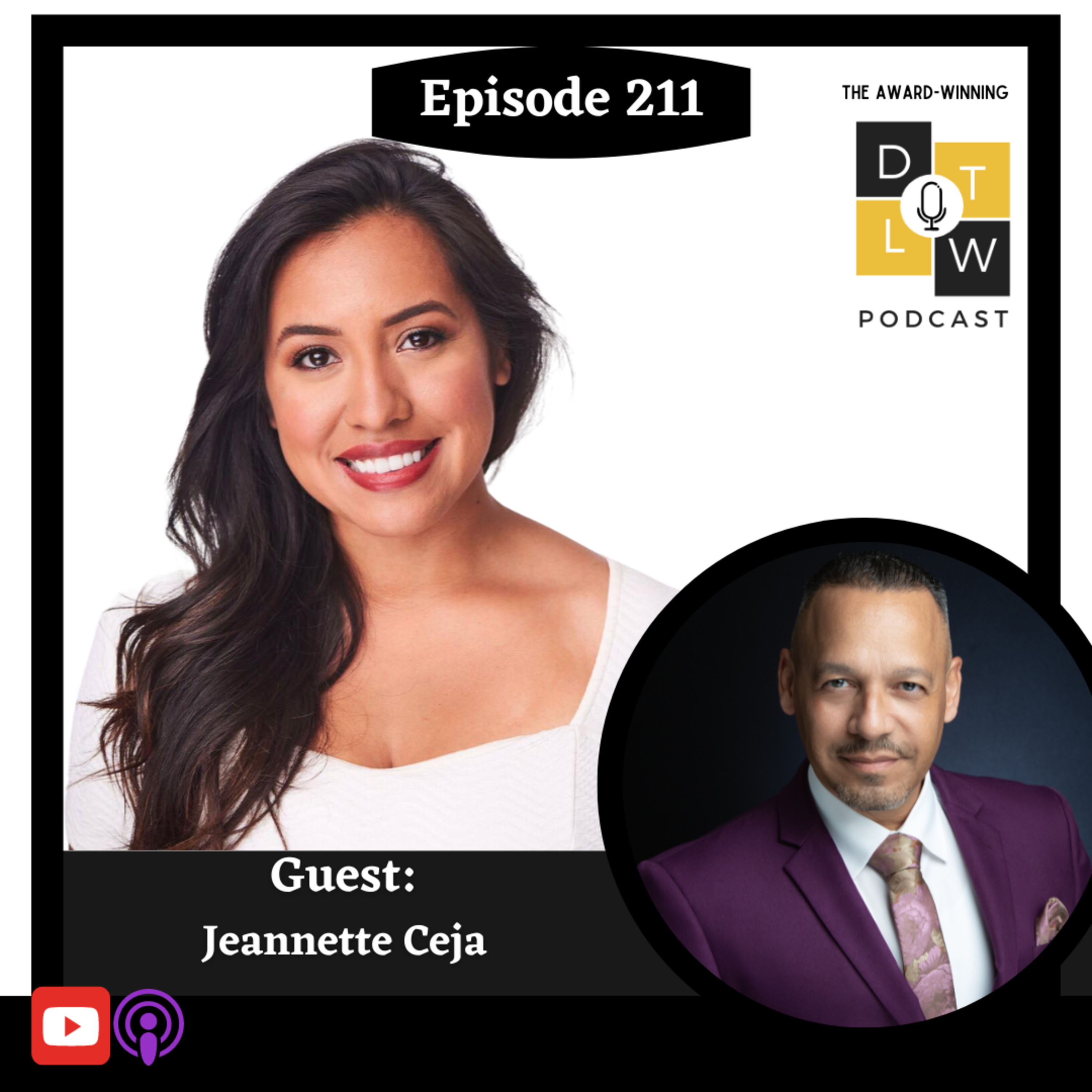 Episode 211: JetSet Leadership: Navigating Success on the Move with Jeannette Ceja. episode artwork