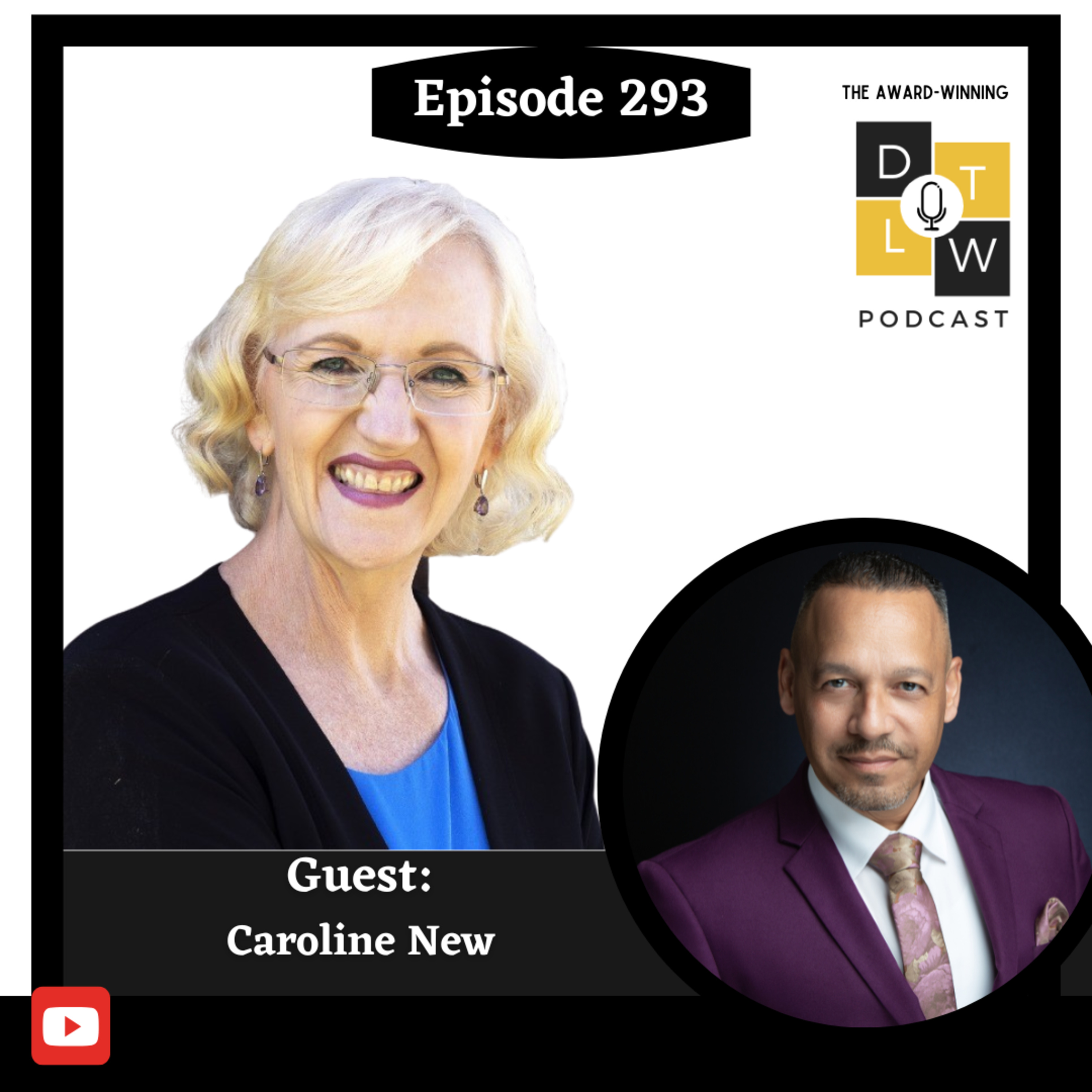 Episode 293: Thriving at the Intersection of Technology and Humanity with Caroline New. episode artwork
