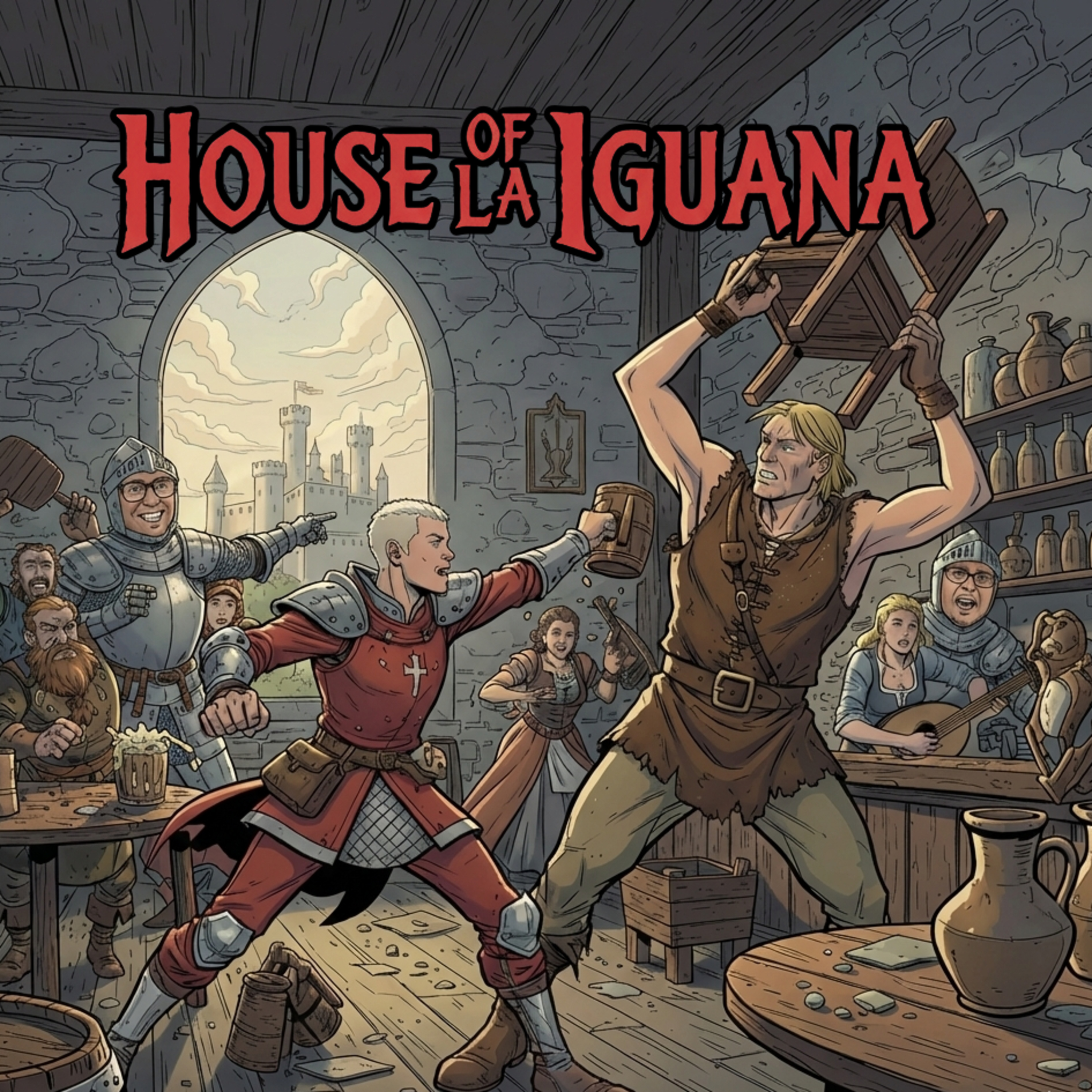 Portada de House of la Iguana