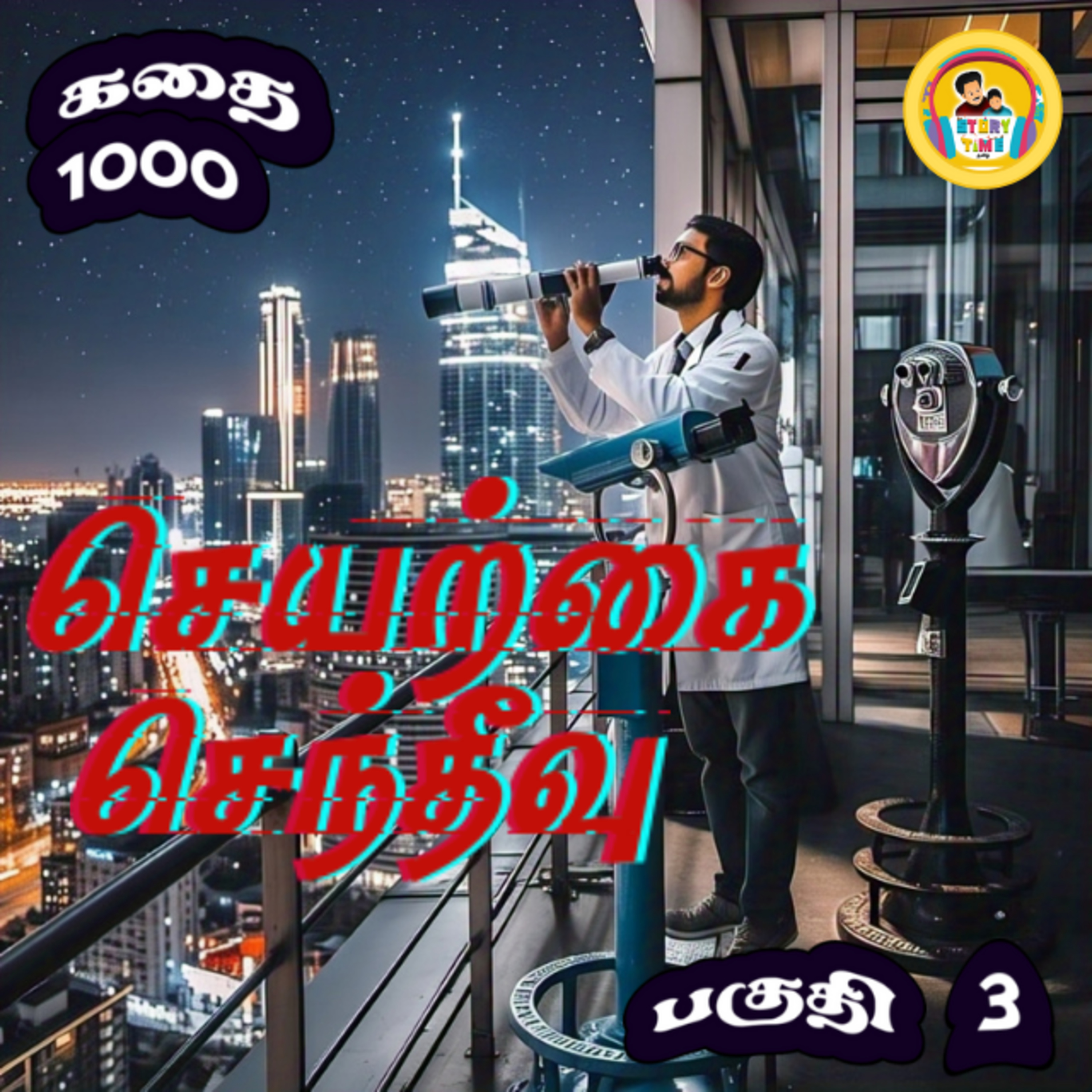 STORY 1000 | செயற்கை செந்தீவு | EPISODE 3 | STORY TIME TAMIL
