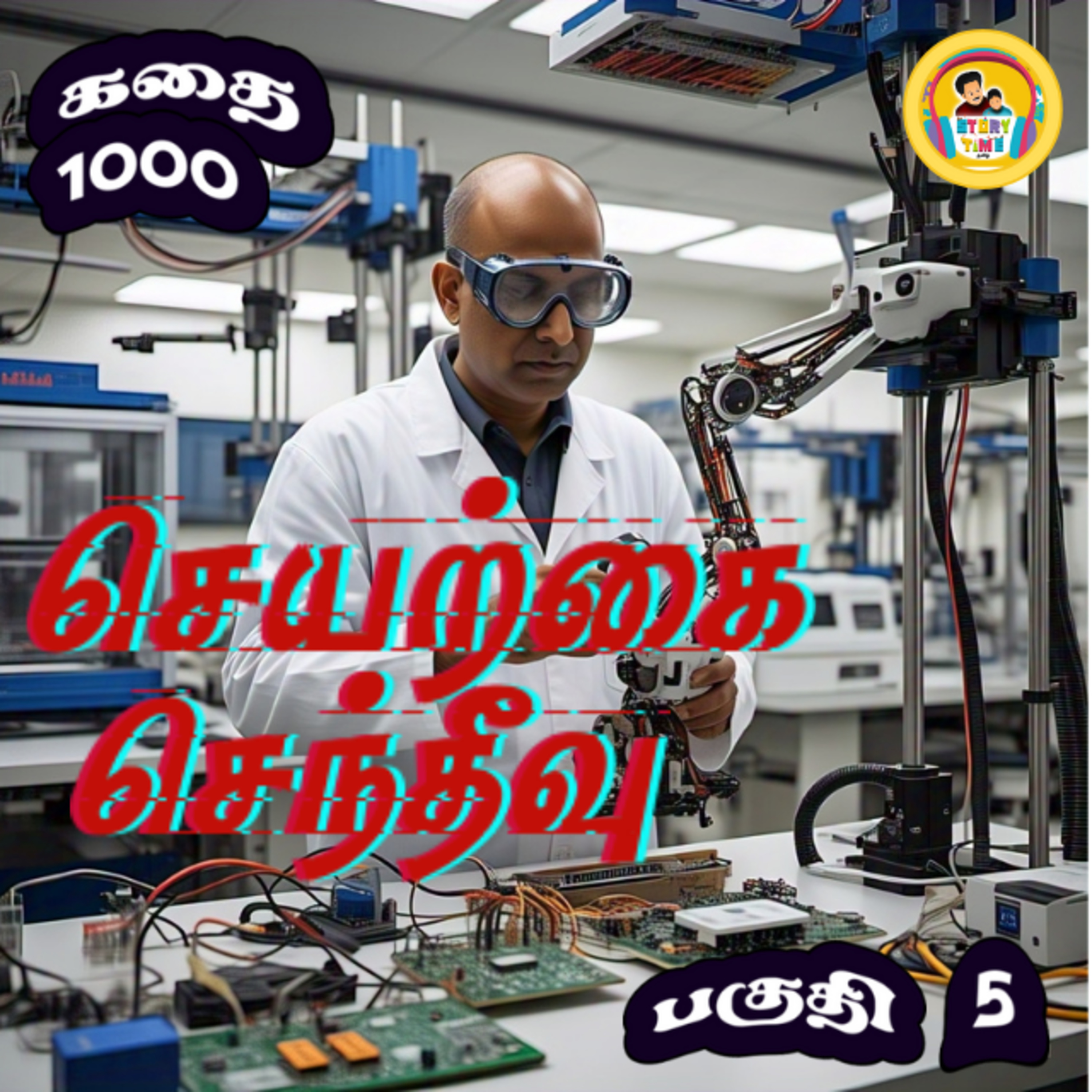 STORY 1000 | செயற்கை செந்தீவு | EPISODE 5 | STORY TIME TAMIL