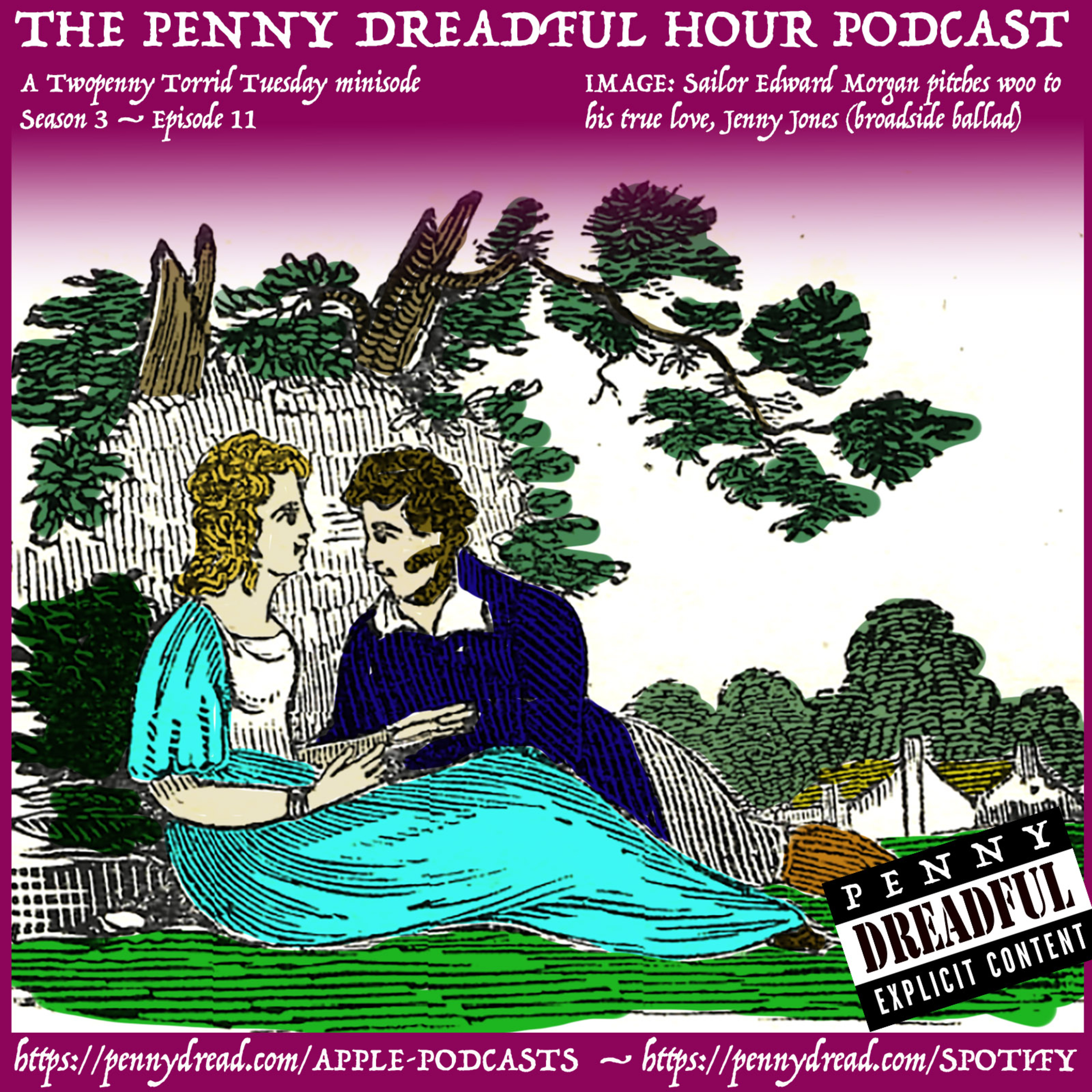 3.11: Highwayman Dick Turpin fought the law, and the law ... didn't win, this time at least. But now Dick is flat broke! He needs to rob somebody, quick! (A Twopenny Torrid minisode)