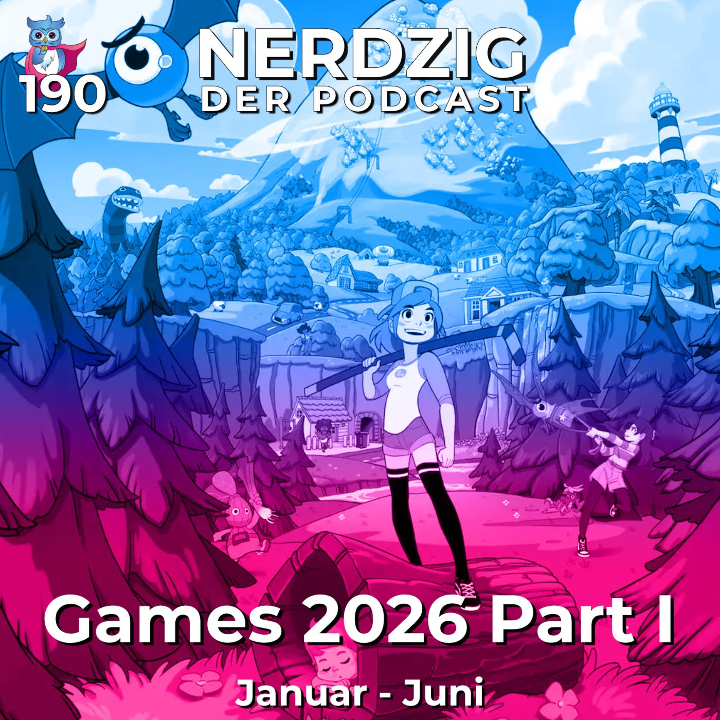 Nerdzig - Der Podcast #190 – Games 2026 Teil 1 episode artwork