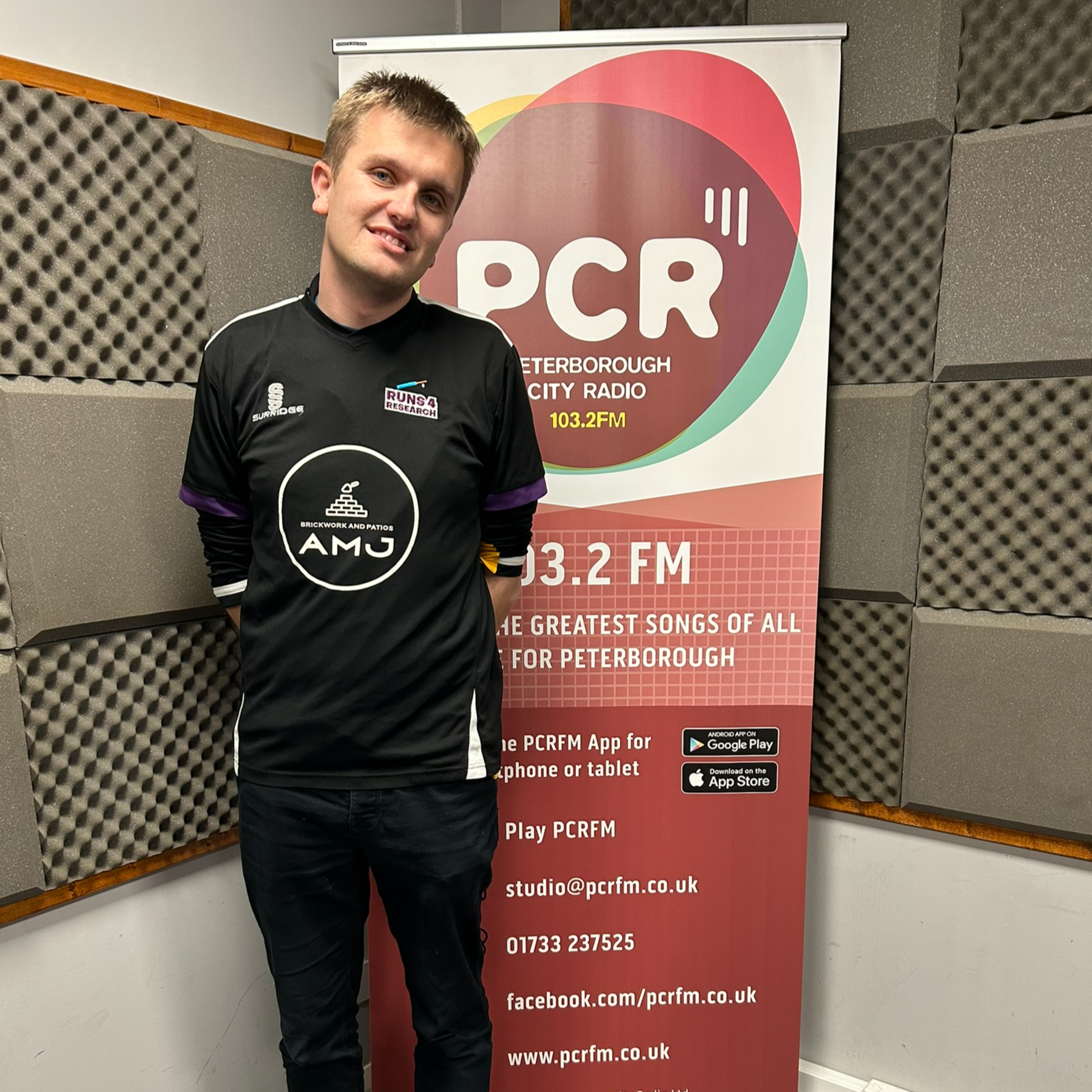 The PCR Sports Show - Friday 17th January 2025 - The Cricket Charity Special with Jake Burton, founder of Runs4Research episode artwork