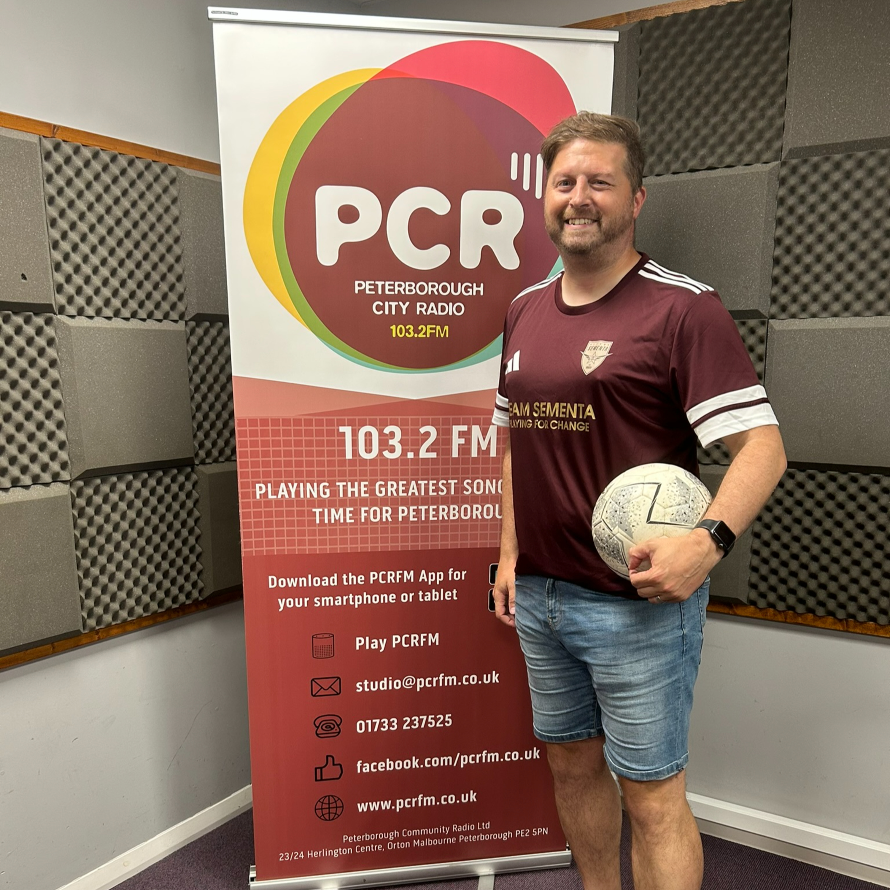 The PCR Sports Show - Friday 13th June 2025 - The Charity Football Special with Marco Sementa from Team Sementa episode artwork