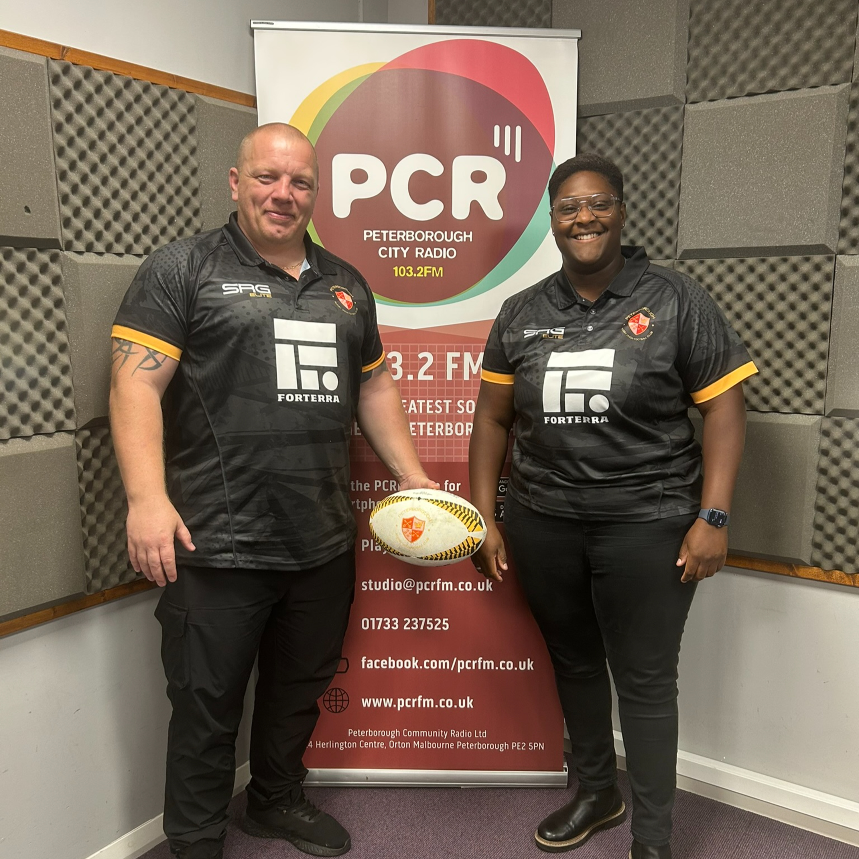 The PCR Sports Show - Friday 12th September 2025 - The Women's Rugby Special with Peter Frost, Head Coach and Emma Harlley, Player from Peterborough Women's Rugby episode artwork
