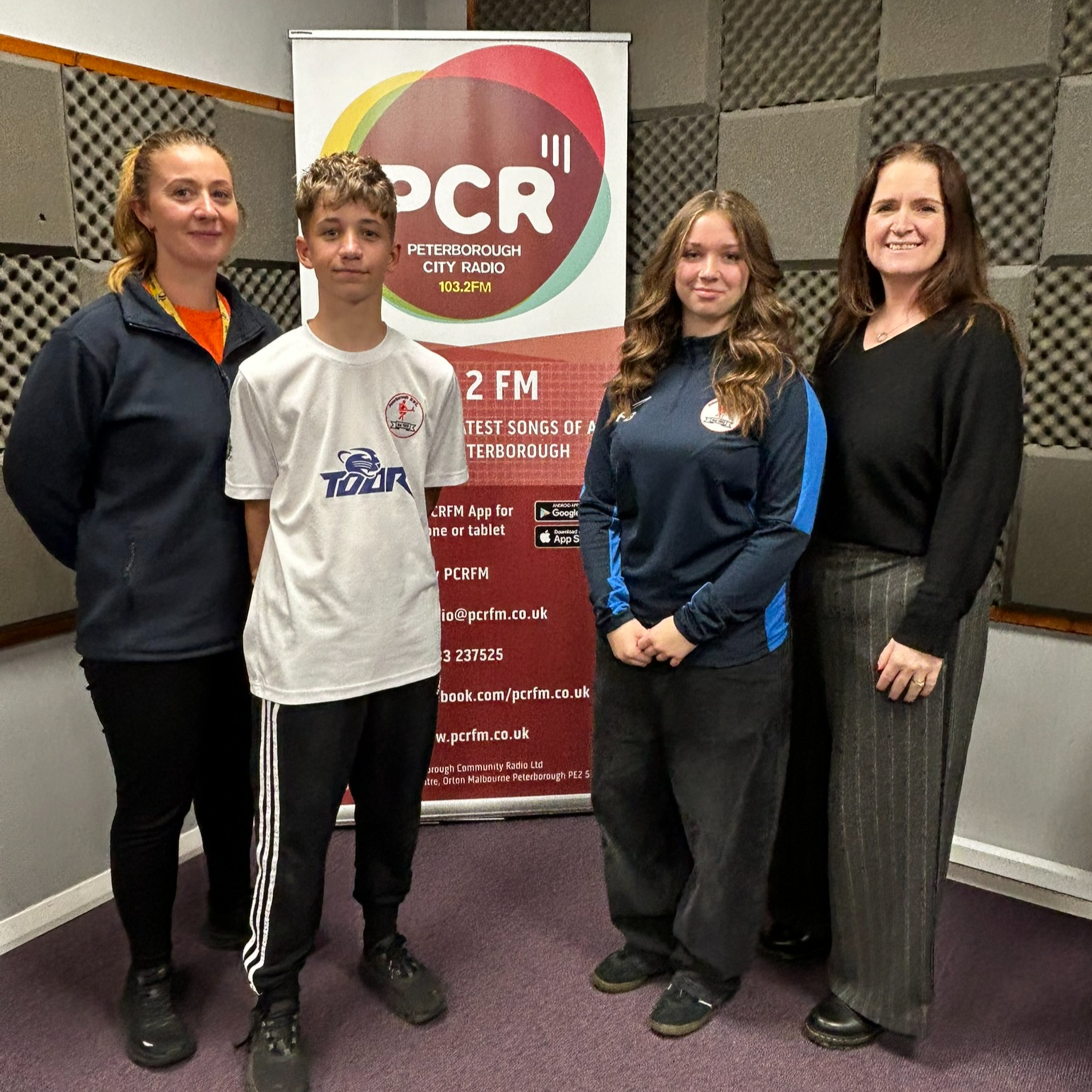 The PCR Sports Show - Friday 7th November 2025 - with Chantelle, Alfie, Sarah and Frankie from the Peterborough Rollerhockey Club episode artwork
