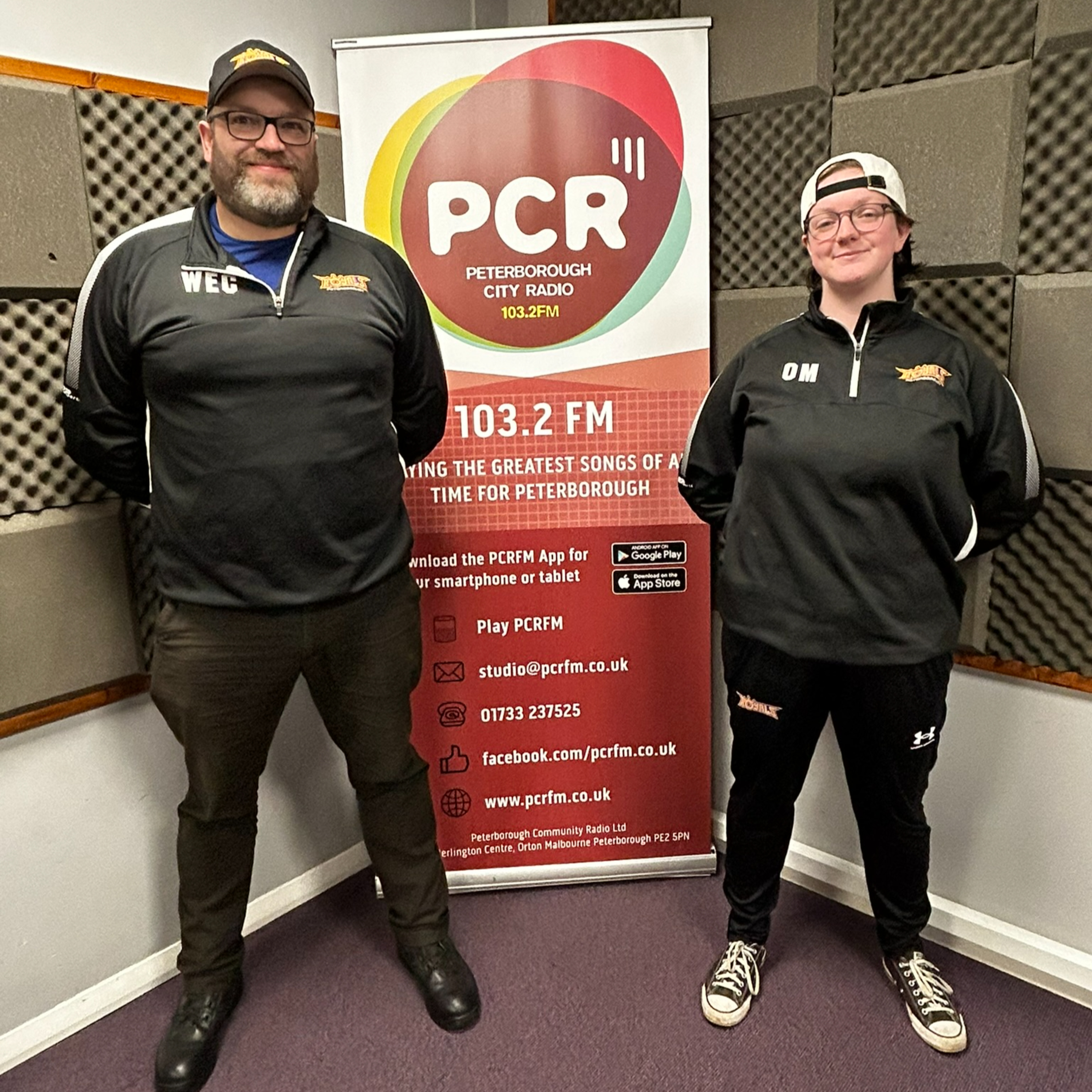 The PCR Sports Show - Friday 9th January 2026 - Will Cullum and Liv McGettigan from Peterborough Royals American Football Club episode artwork