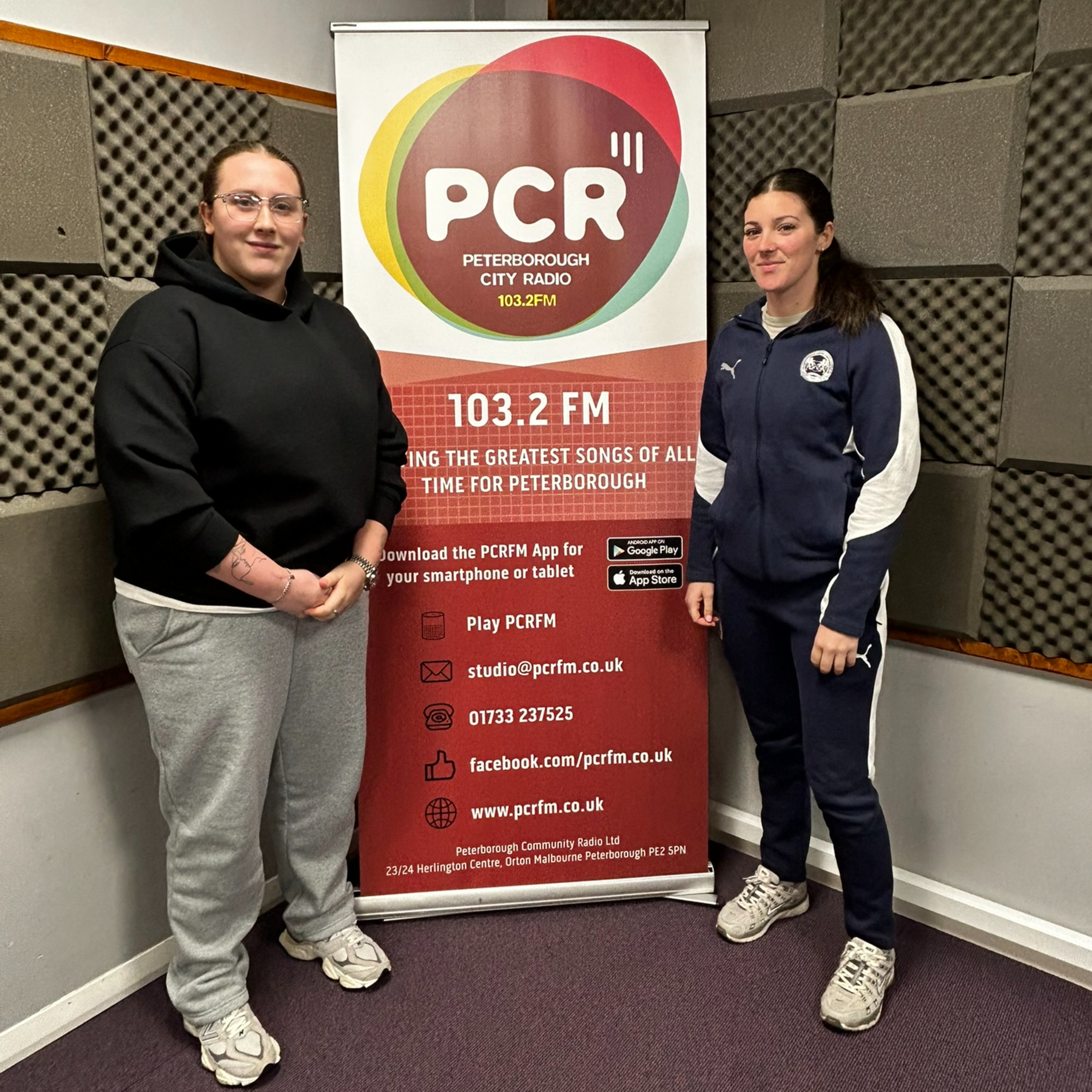 The PCR Sports Show - Friday 6th March 2026 - with Jess Stanford and Sophie Harris from Peterborough United Women episode artwork