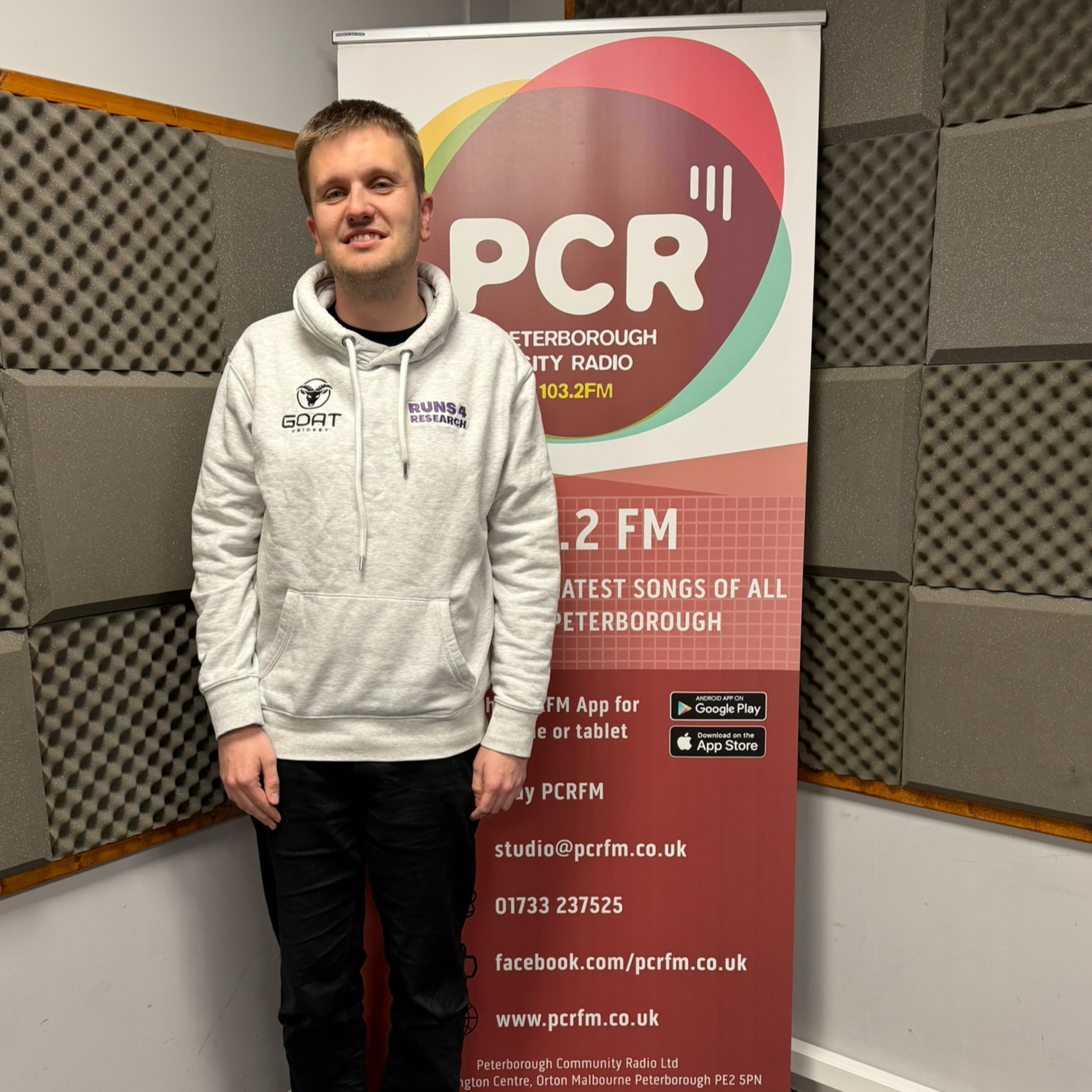 The PCR Sports Show - Friday 17th April 2026 - with Jake Burton founder of Runs4Research episode artwork