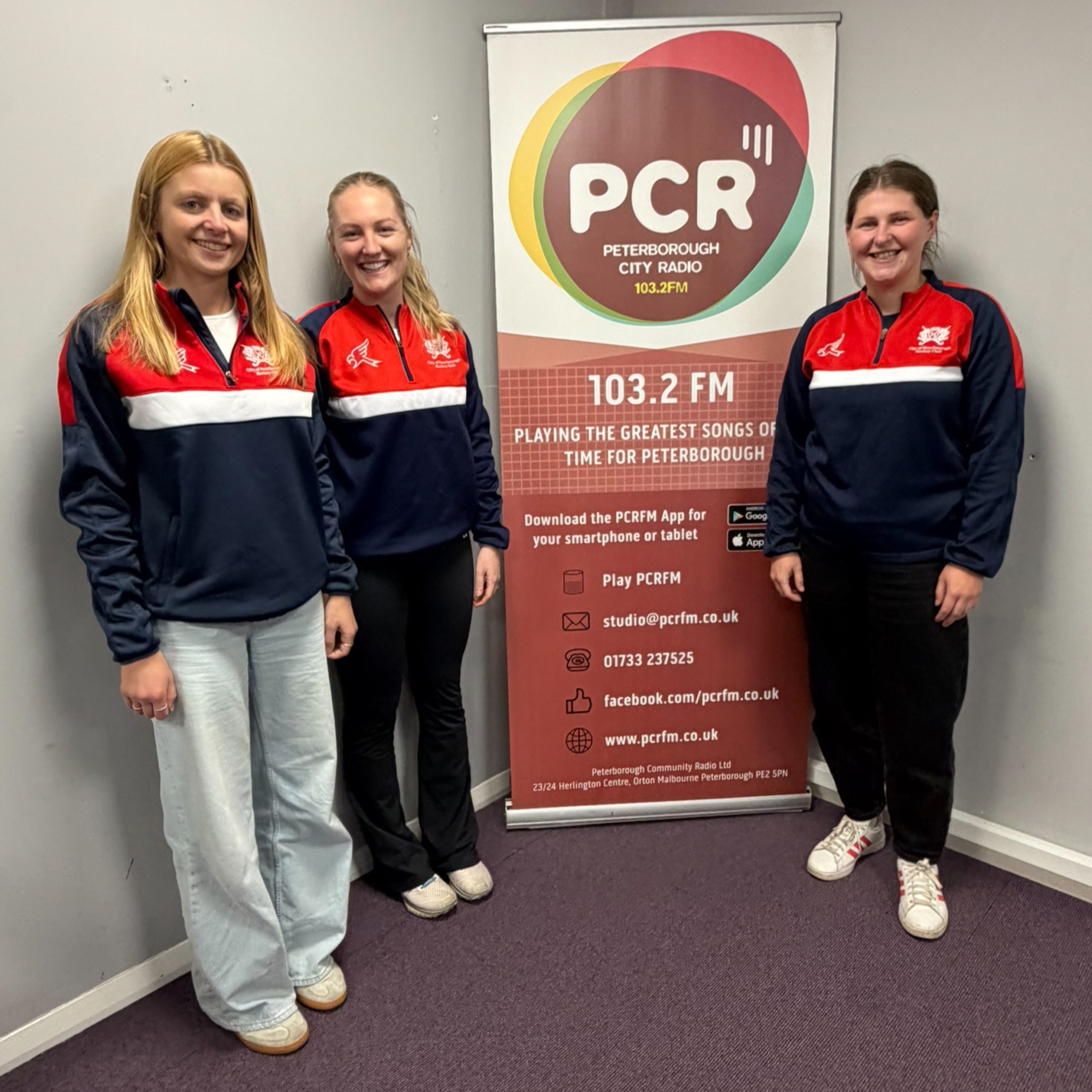 The PCR Sports Show - Friday 15th May 2026 - With Hope Elkins, Amelia Shepherd, and Laura Pakenham from the City of Peterborough Hockey Club episode artwork