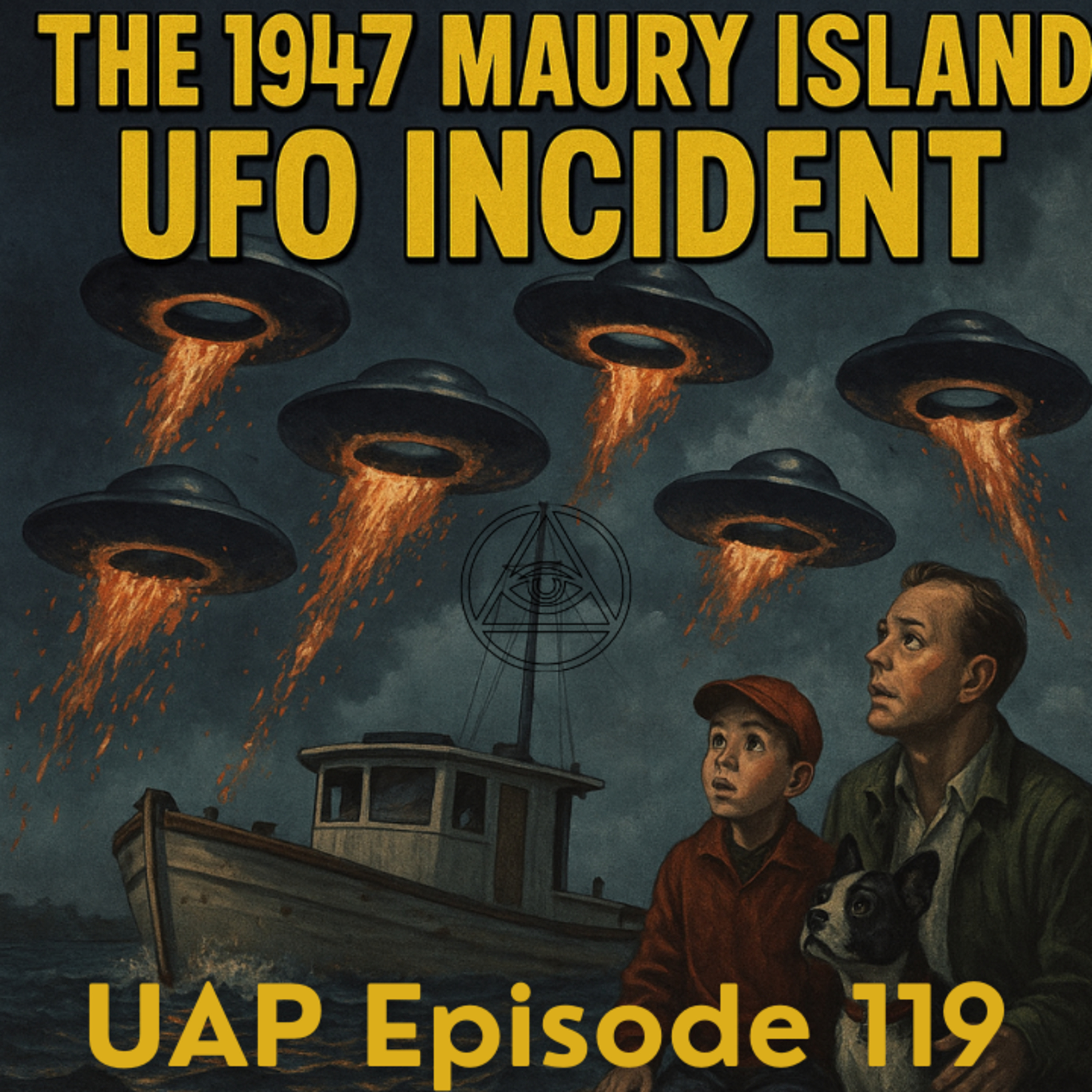 Uncovering Anomalies Podcast (UAP) - Episode 119 - The 1947 Maury Island UFO Incident episode artwork