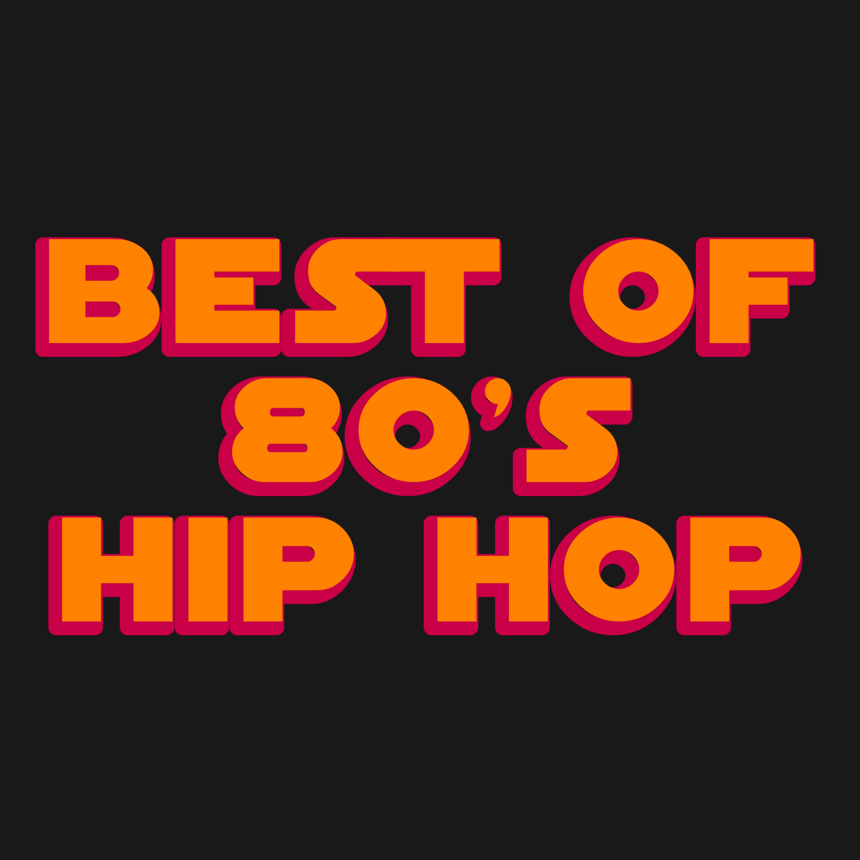 Best of 80's Hip Hop episode artwork