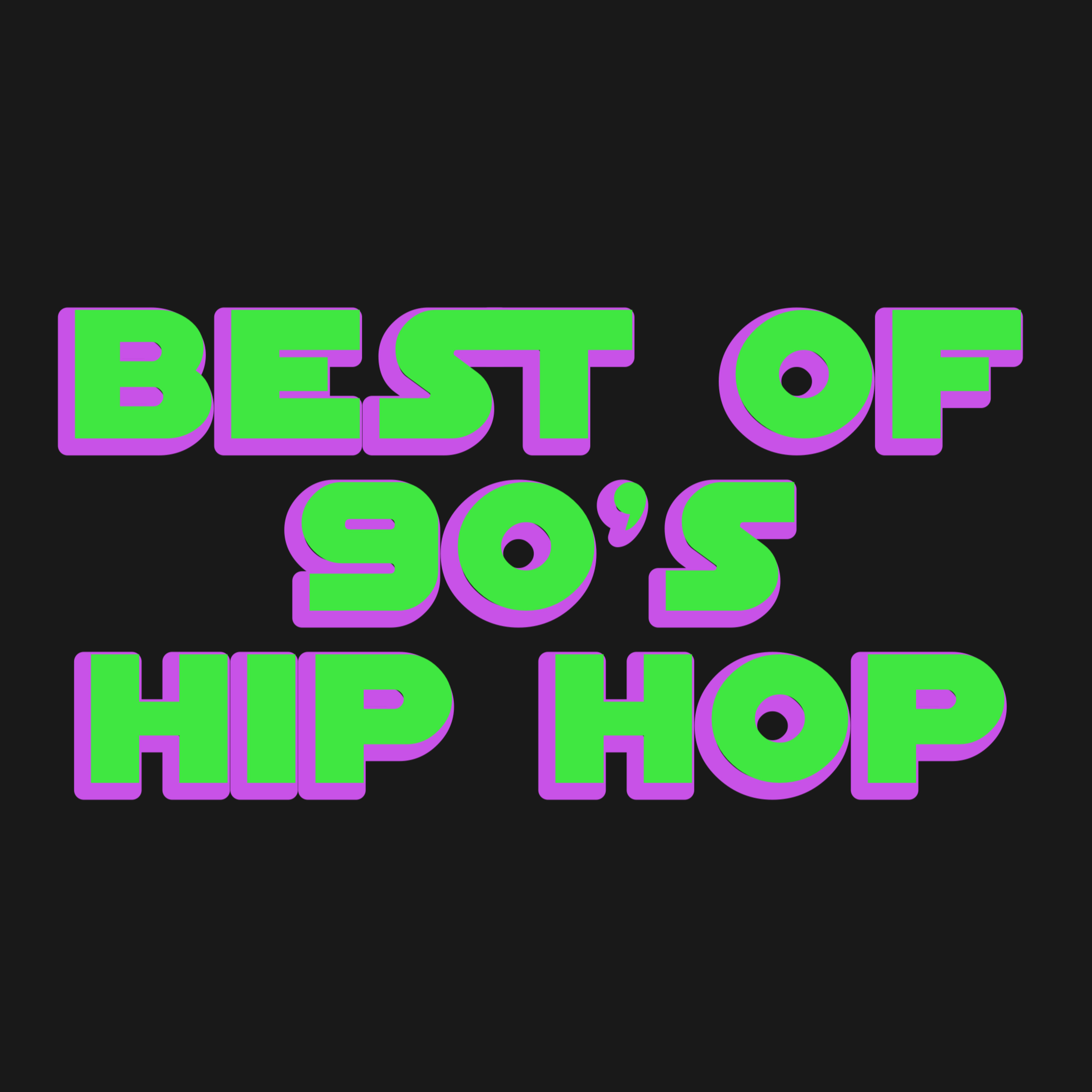 Best Of 90's Hip Hop episode artwork