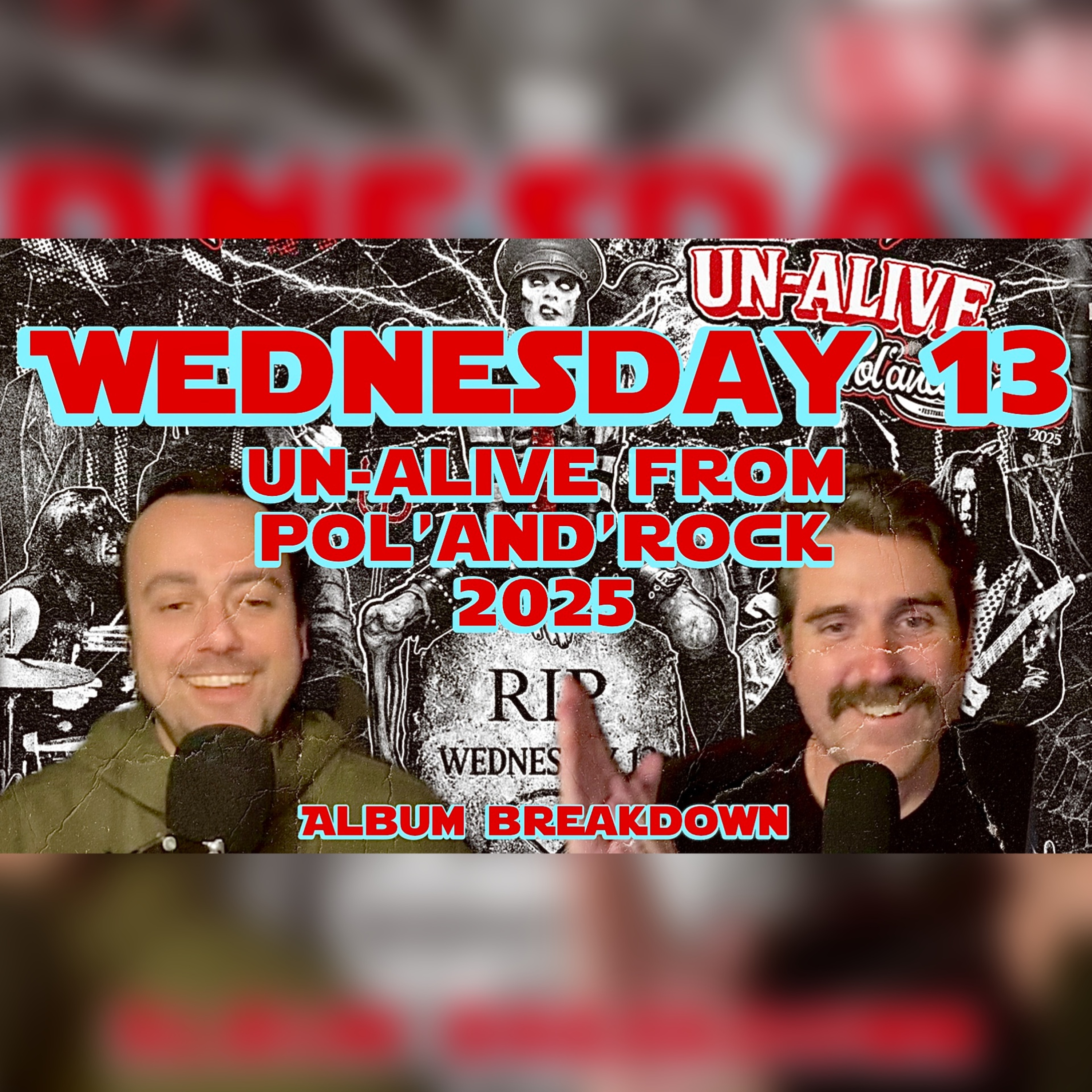 Wednesday 13 Un-Alive From Pol'and'Rock Album Breakdown