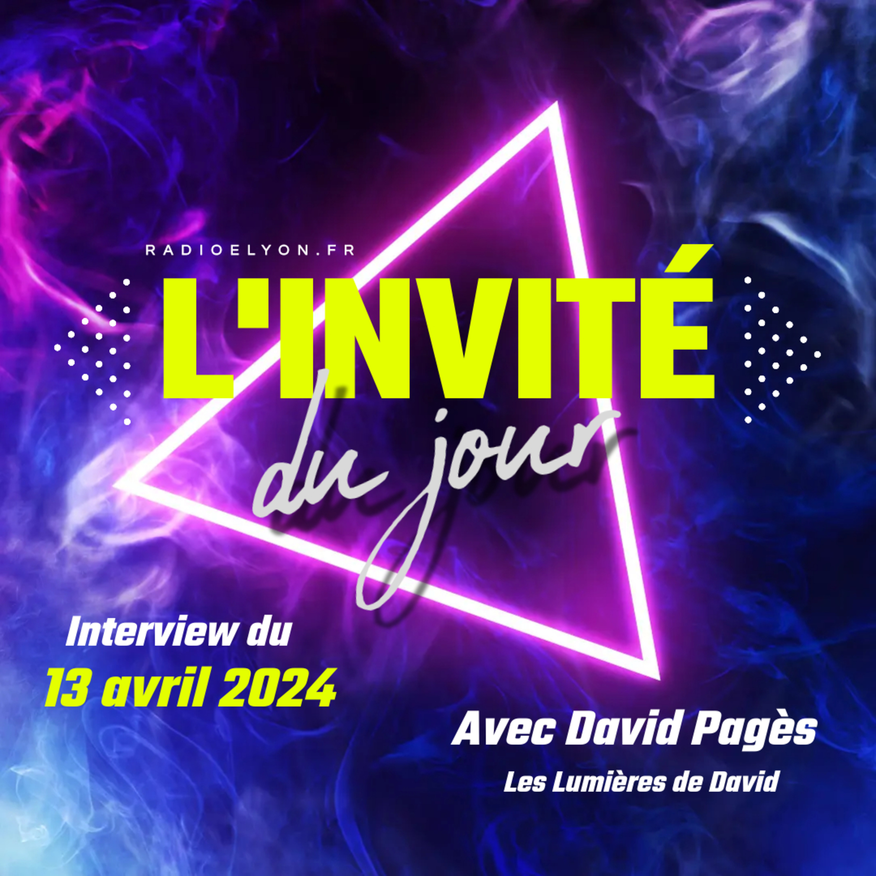 L'invité du jour de la rédaction (David Pagès)