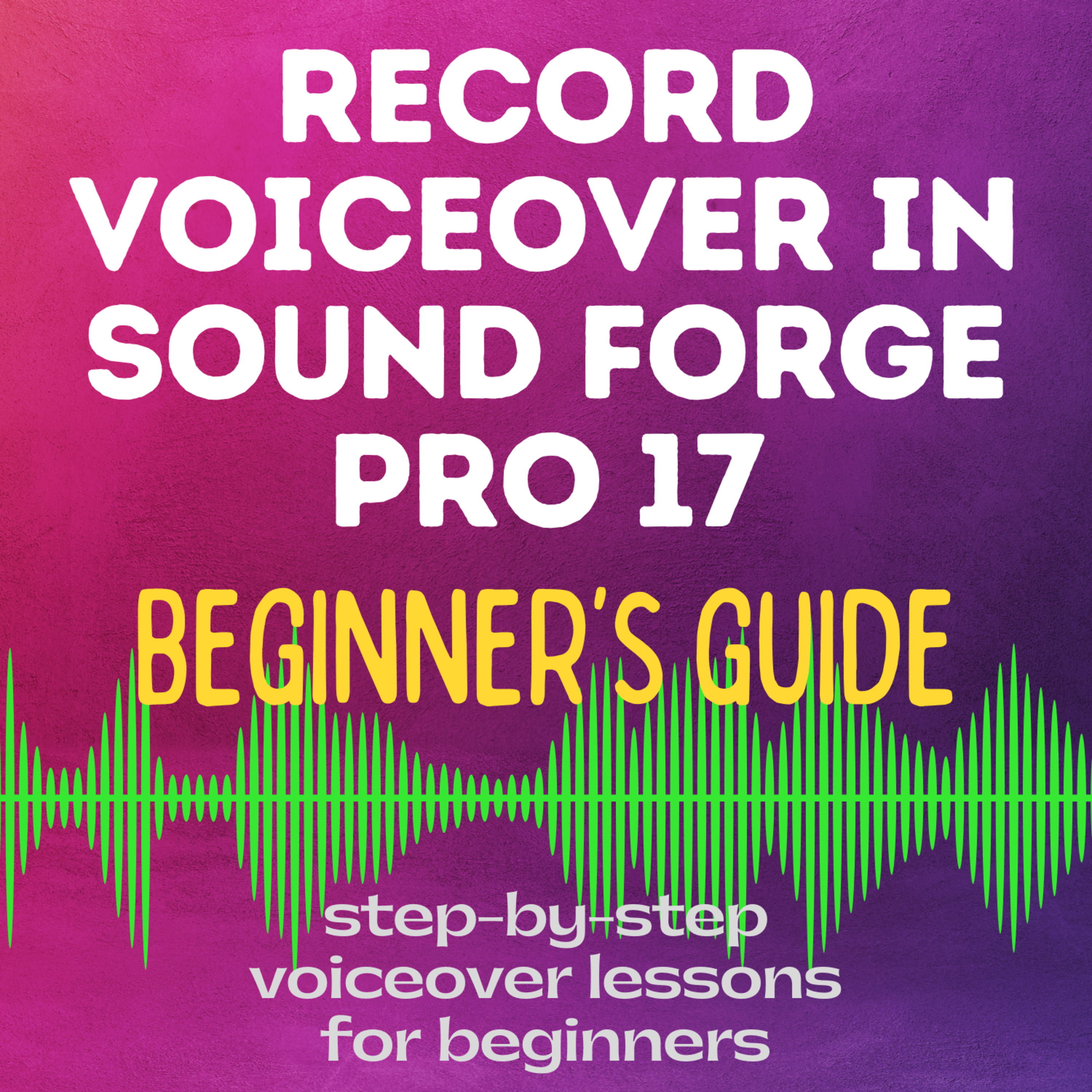 Voiceover Lessons for Beginners