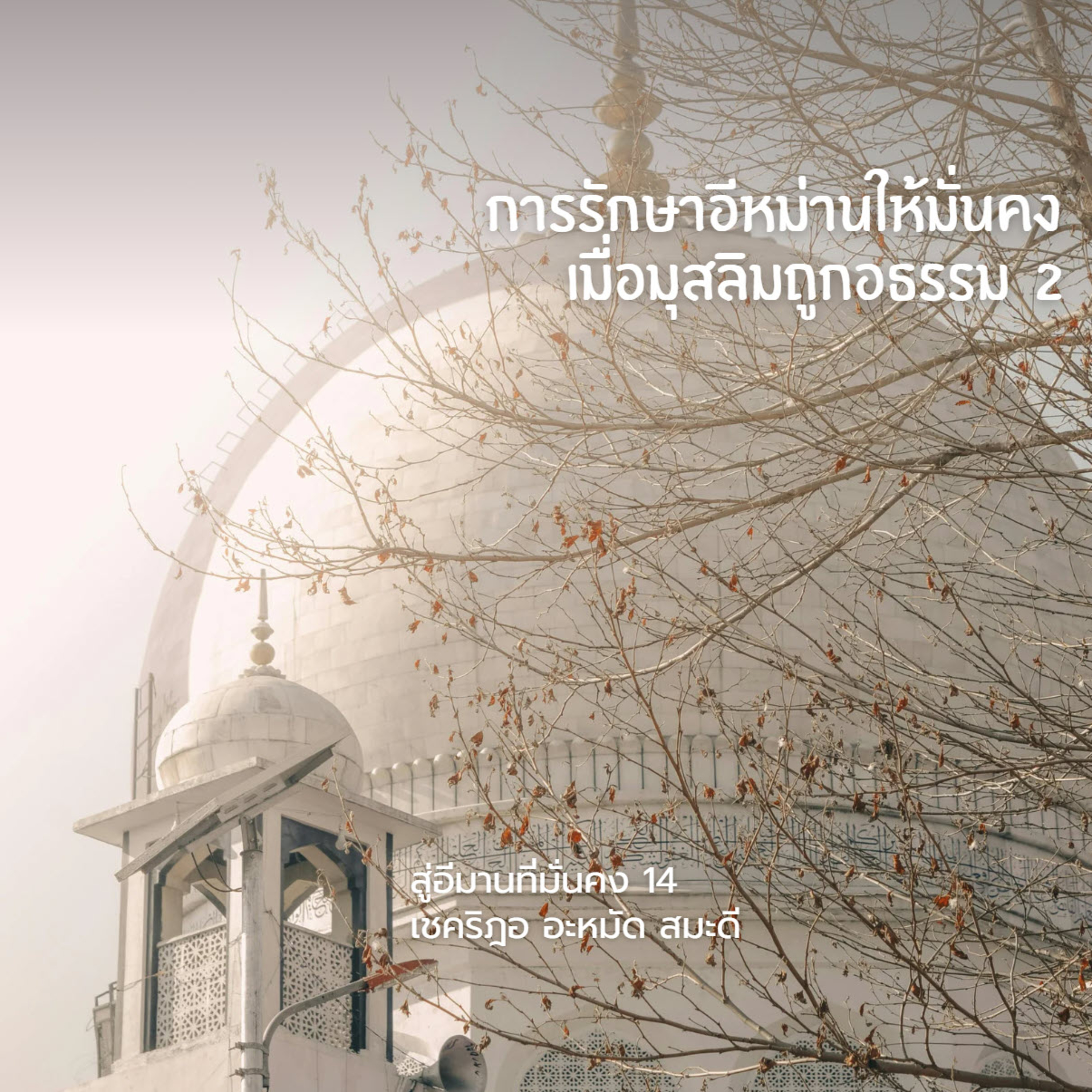 การรักษาอีหม่านให้มั่นคงเมื่อมุสลิมถูกอธรรม 2 (สู่อีมานที่มั่นคง 14) episode artwork