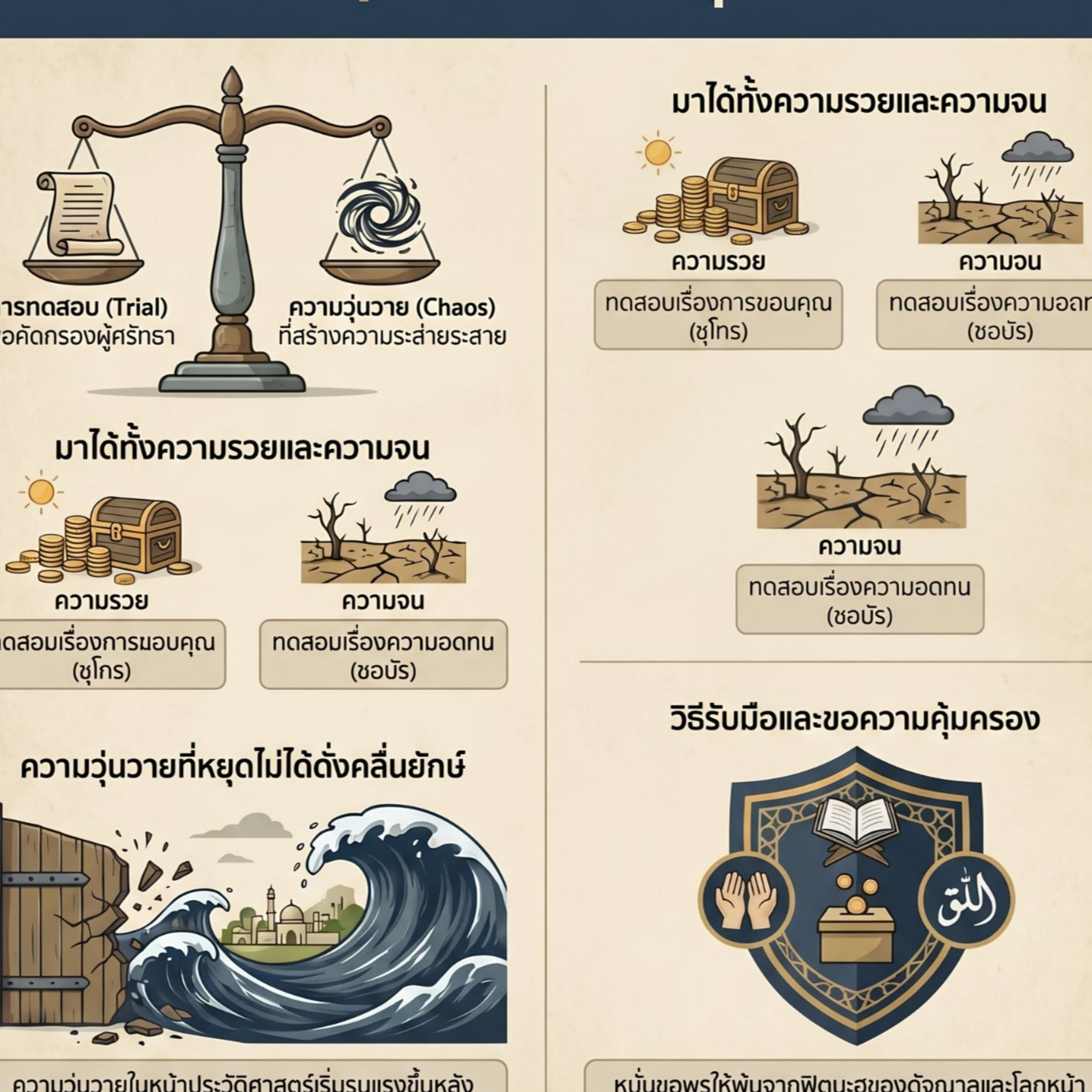 ฟิตนะฮฺคืออะไร ? ดุอาอฺป้องกันฟิตนะฮฺ episode artwork