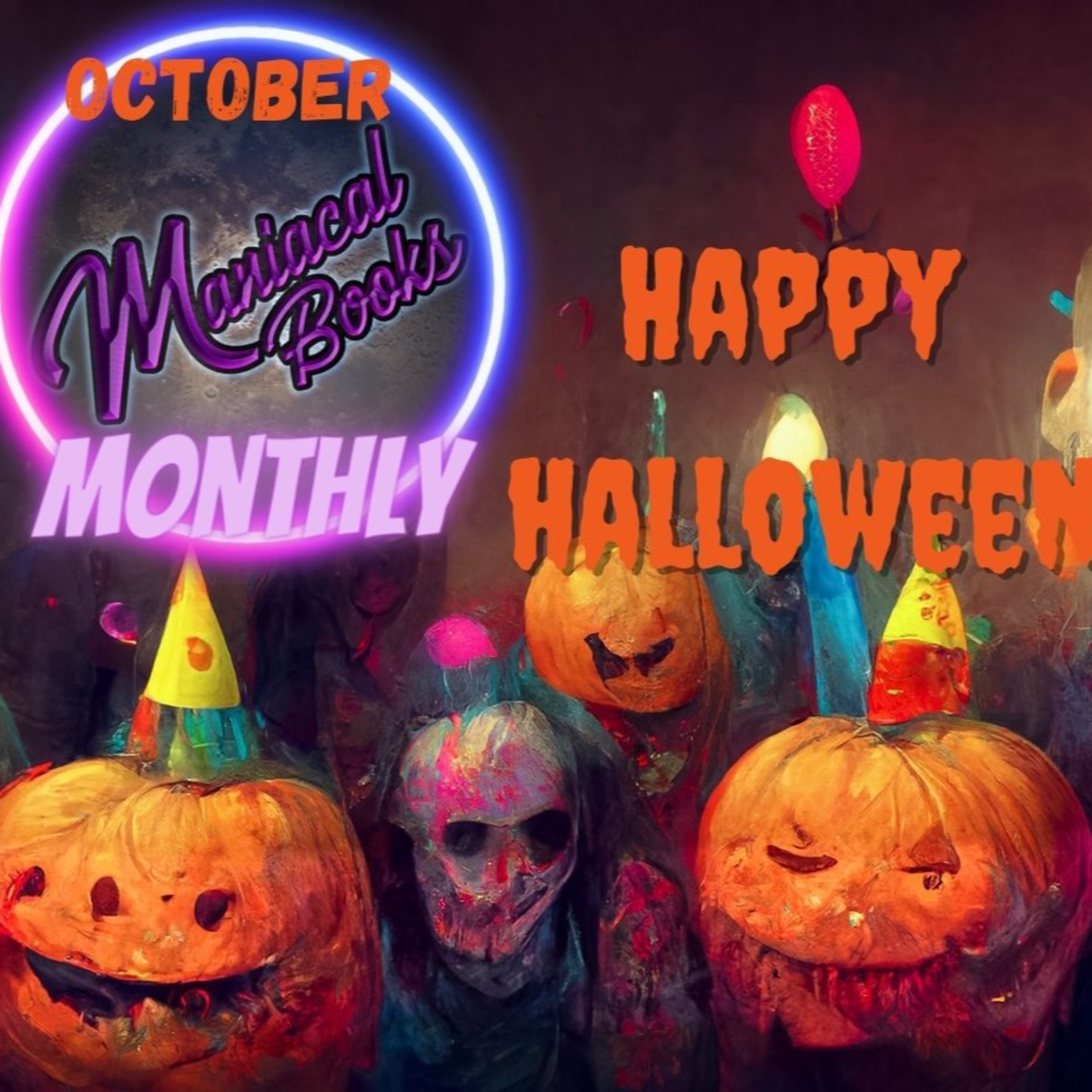 Maniacal Books Monthly Podcast