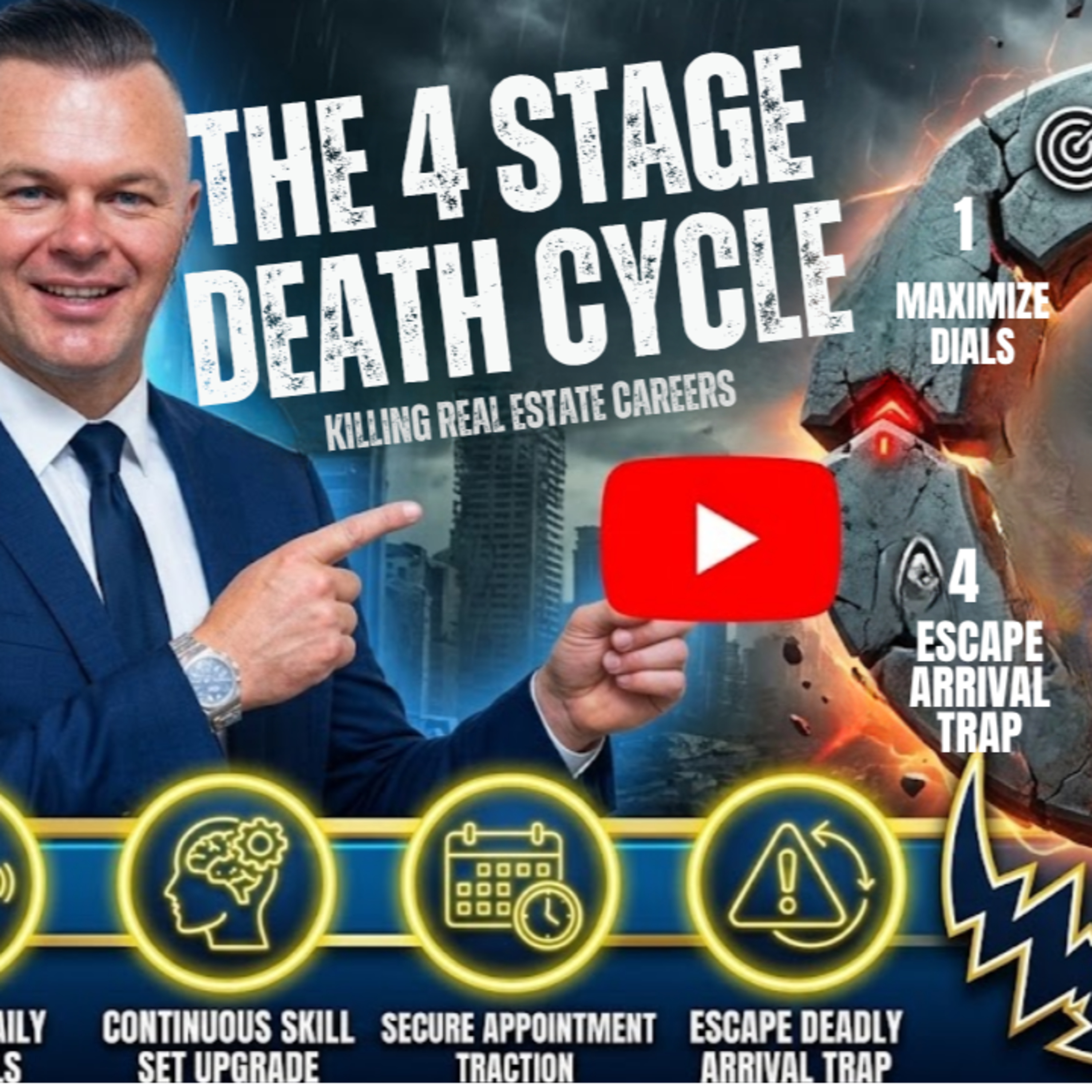 The 4-Stage Death Cycle Killing Real Estate Careers episode artwork