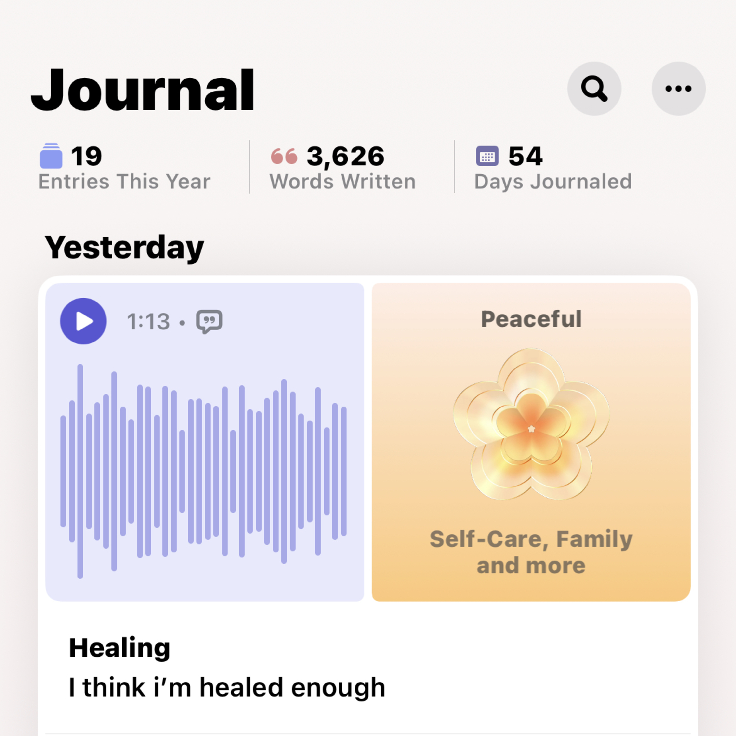 HEALING episode artwork