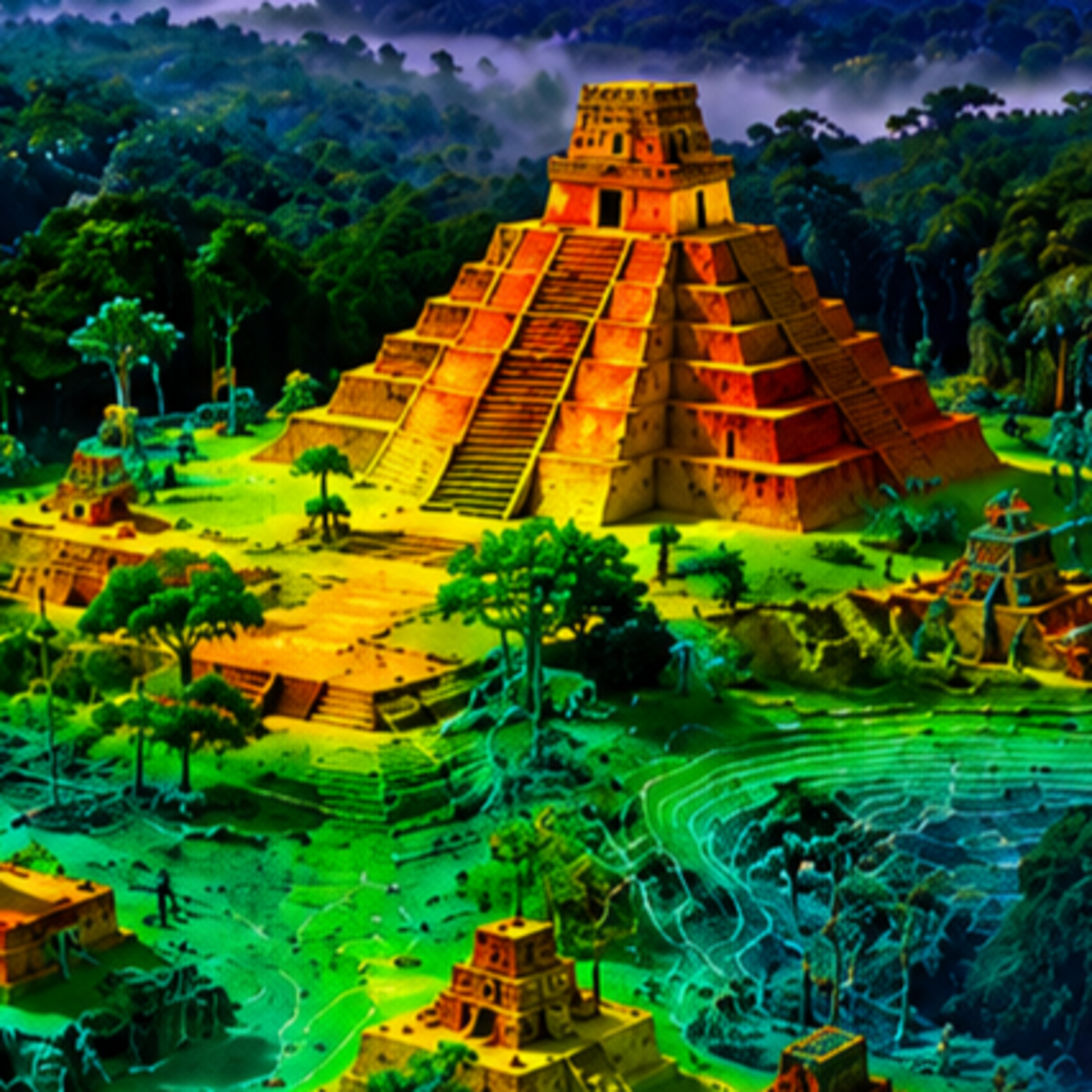He Discovered a Lost Maya City on Page 16 of Google episode artwork