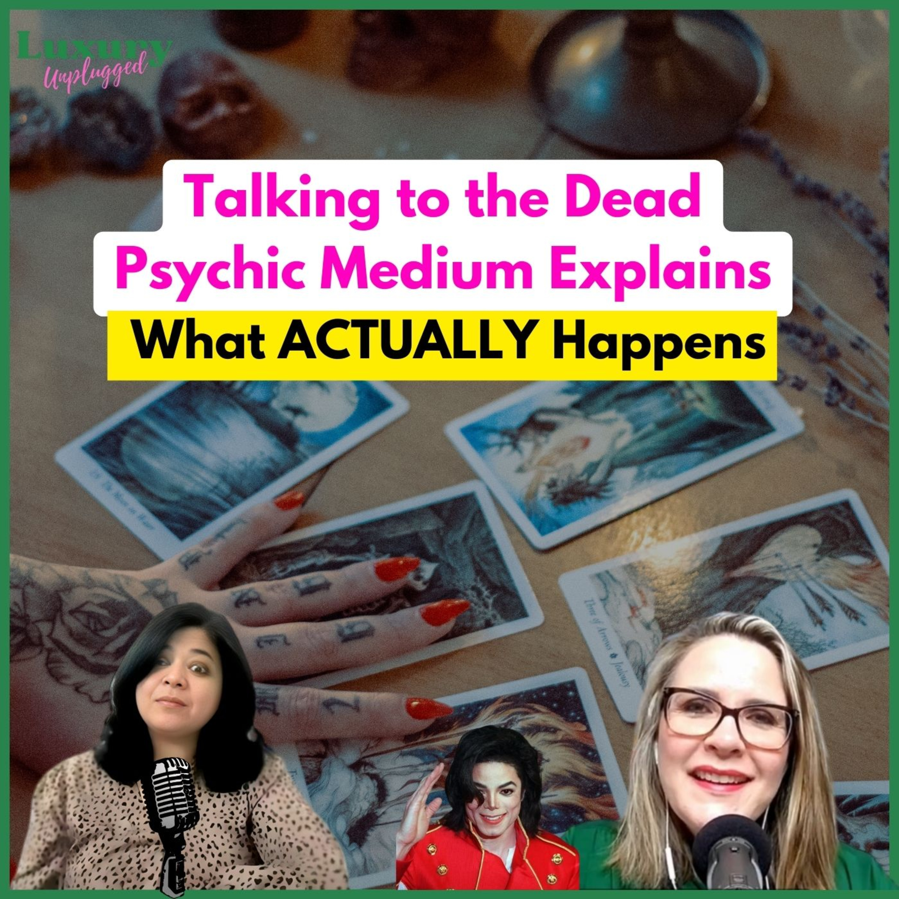 Psychic Medium Explains What Michael Jackson had to say from other side on becoming your best version episode artwork