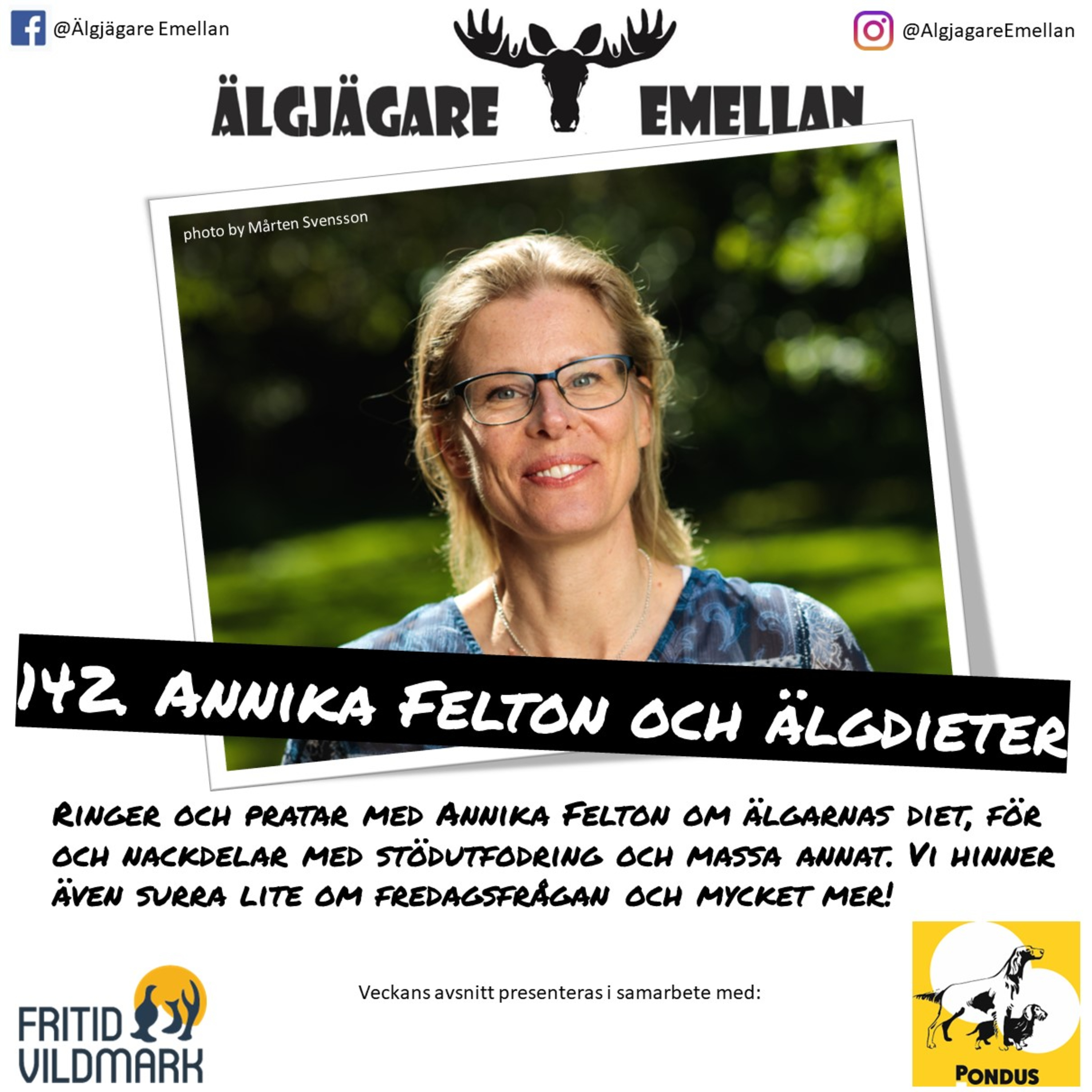 142. Annika Felton och älgdieter episode artwork