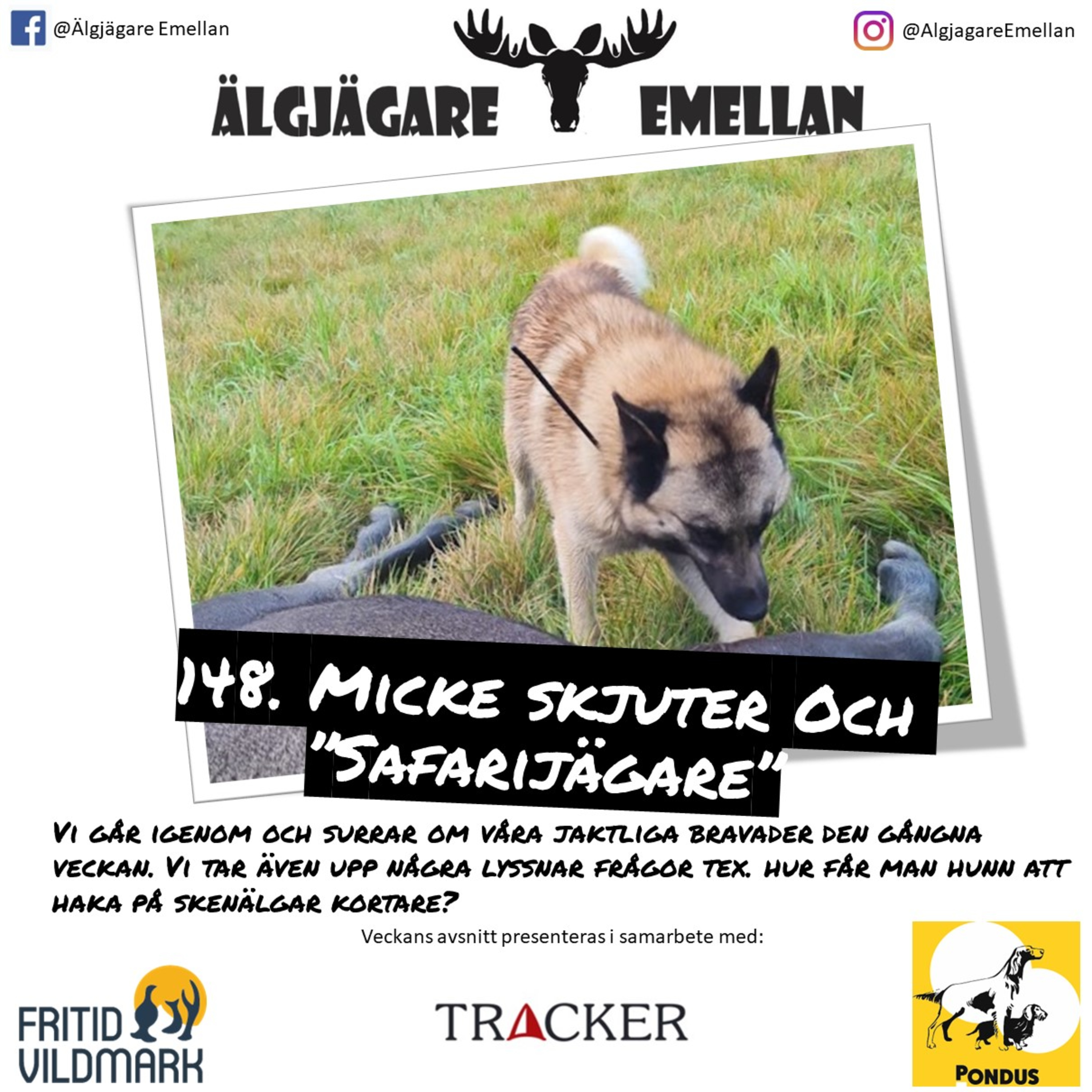 148. Micke skjuter & ”Safarijägare” episode artwork