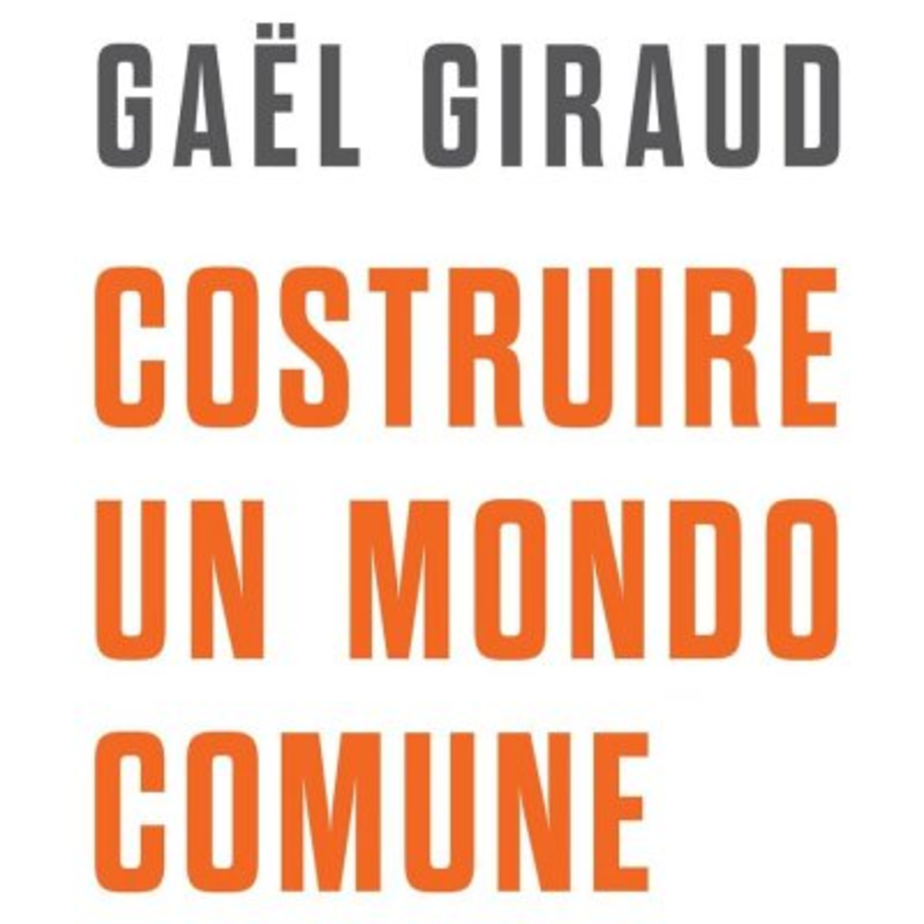 Presentazione del libro "Costruire un mondo comune" episode artwork