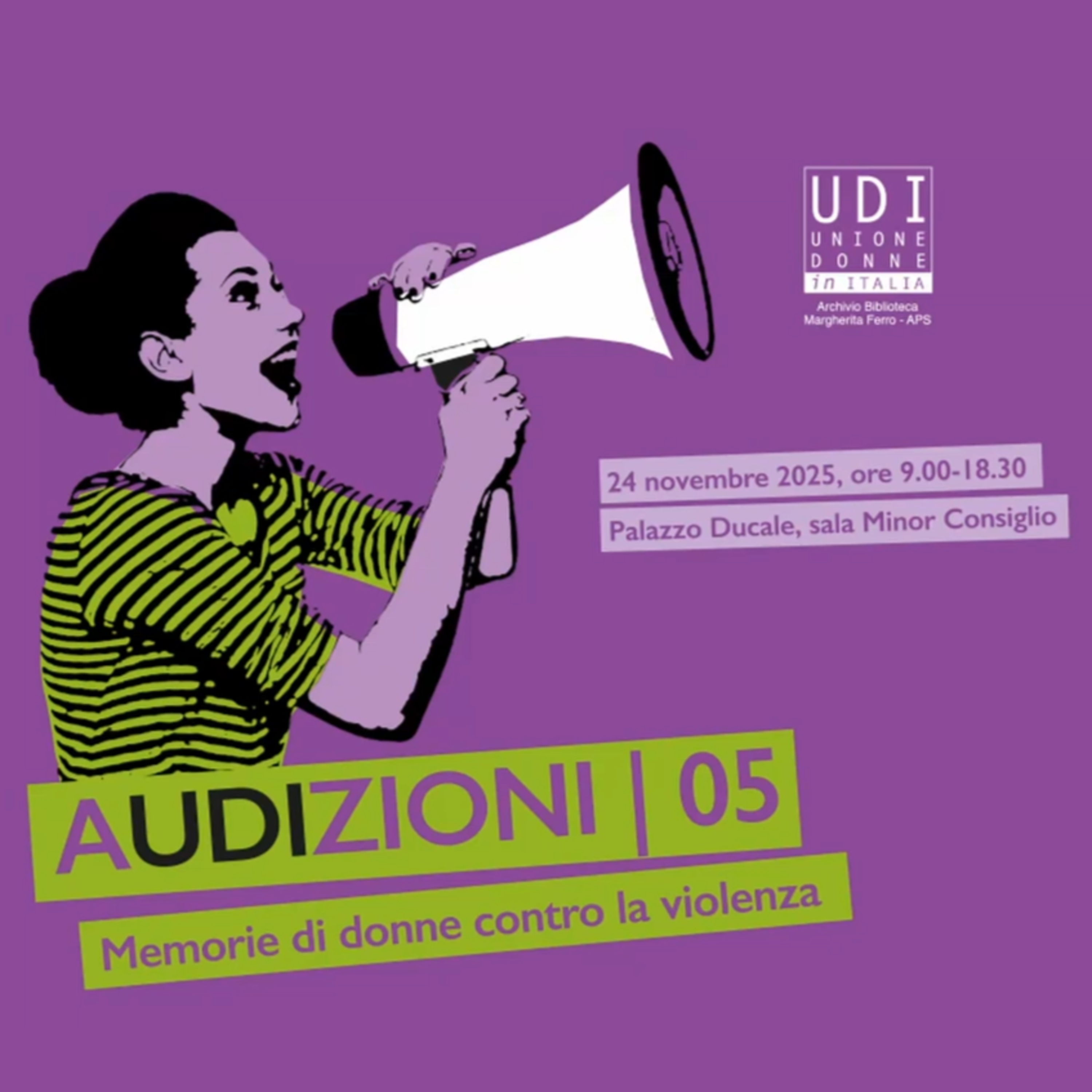 AUDIZIONI 05 "Pratiche femministe come antidoto alla violenza di genere." episode artwork