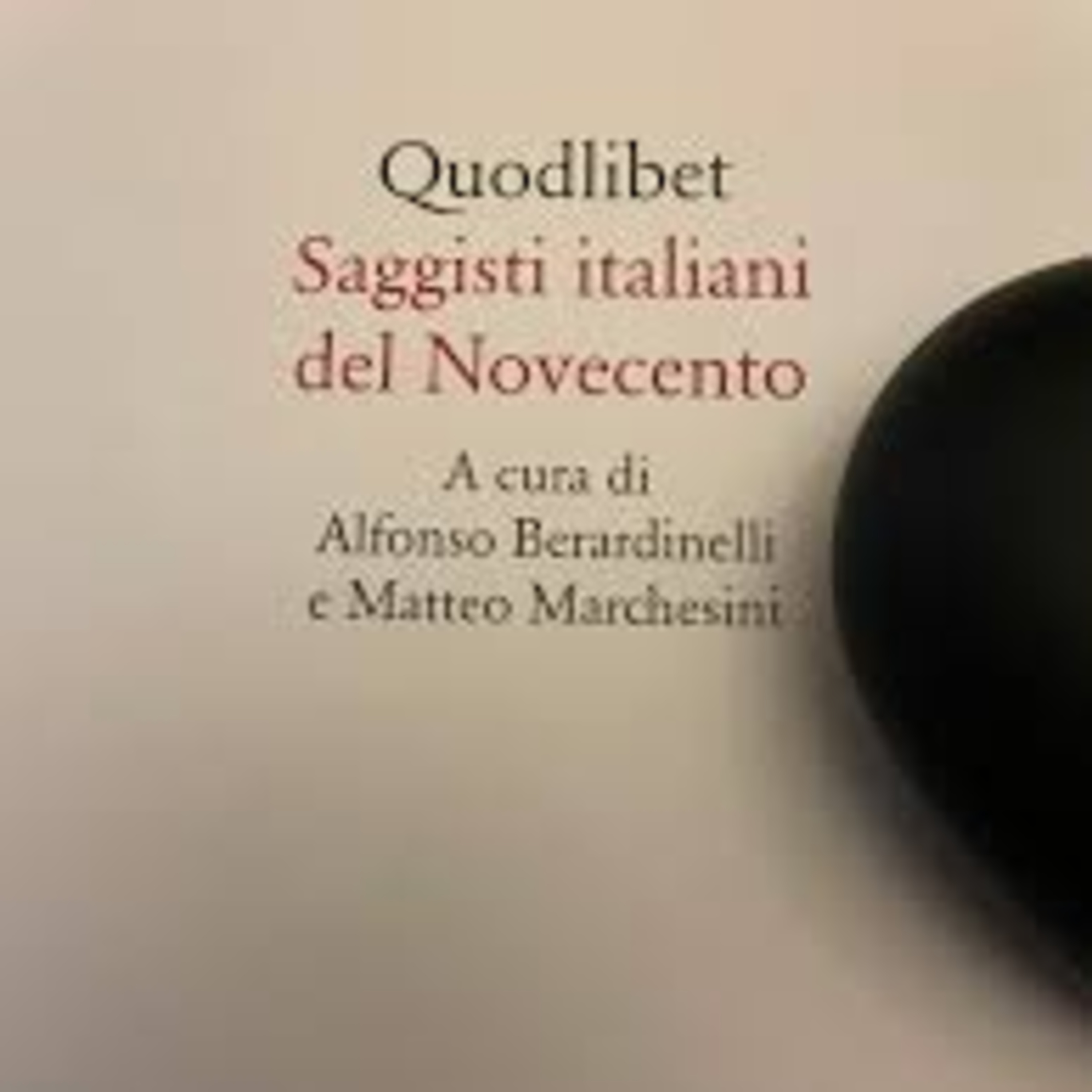 Presentazione del libro "Saggisti italiani del Novecento" episode artwork