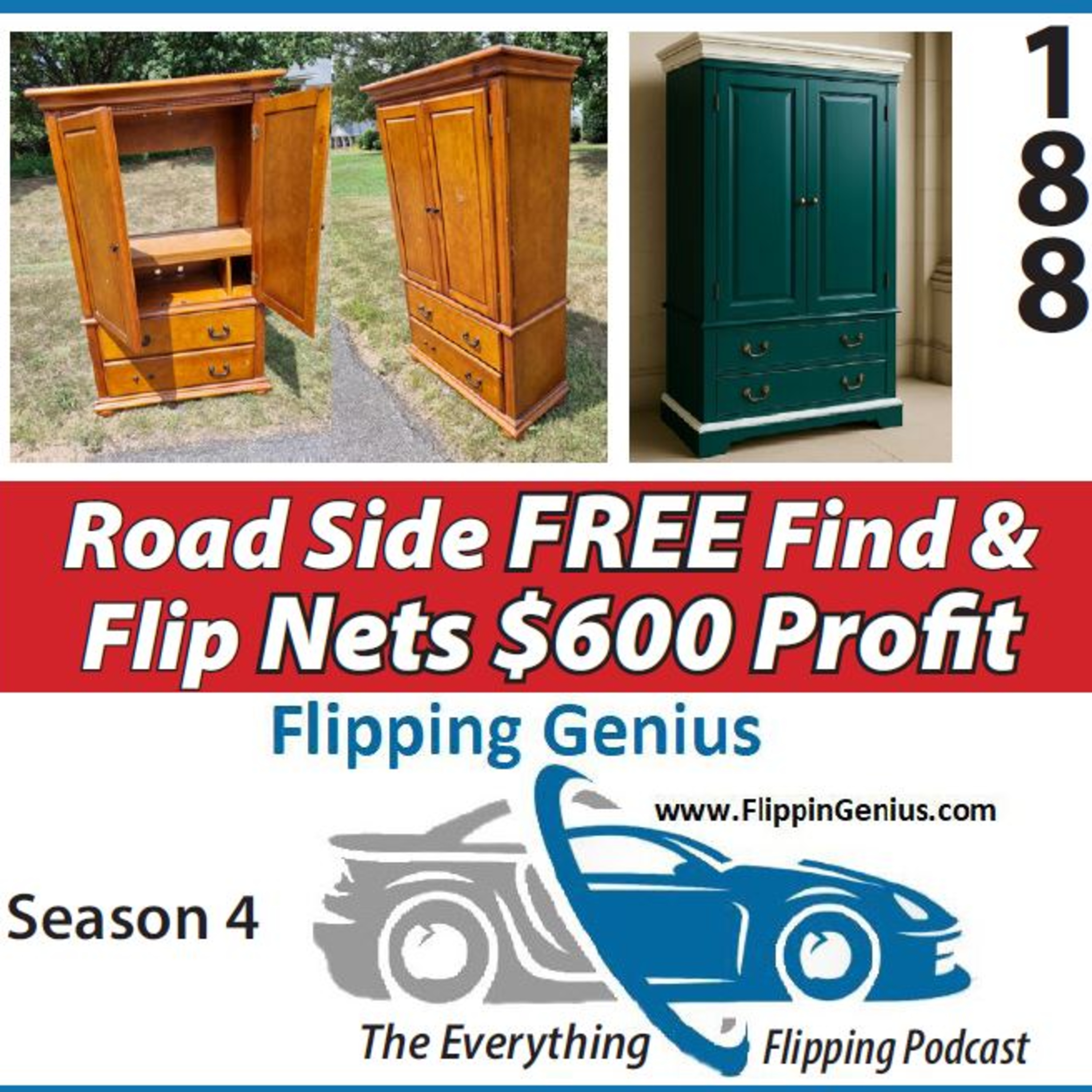 FREE Roadside Find - Nets $600 Flip! (Episode #188)