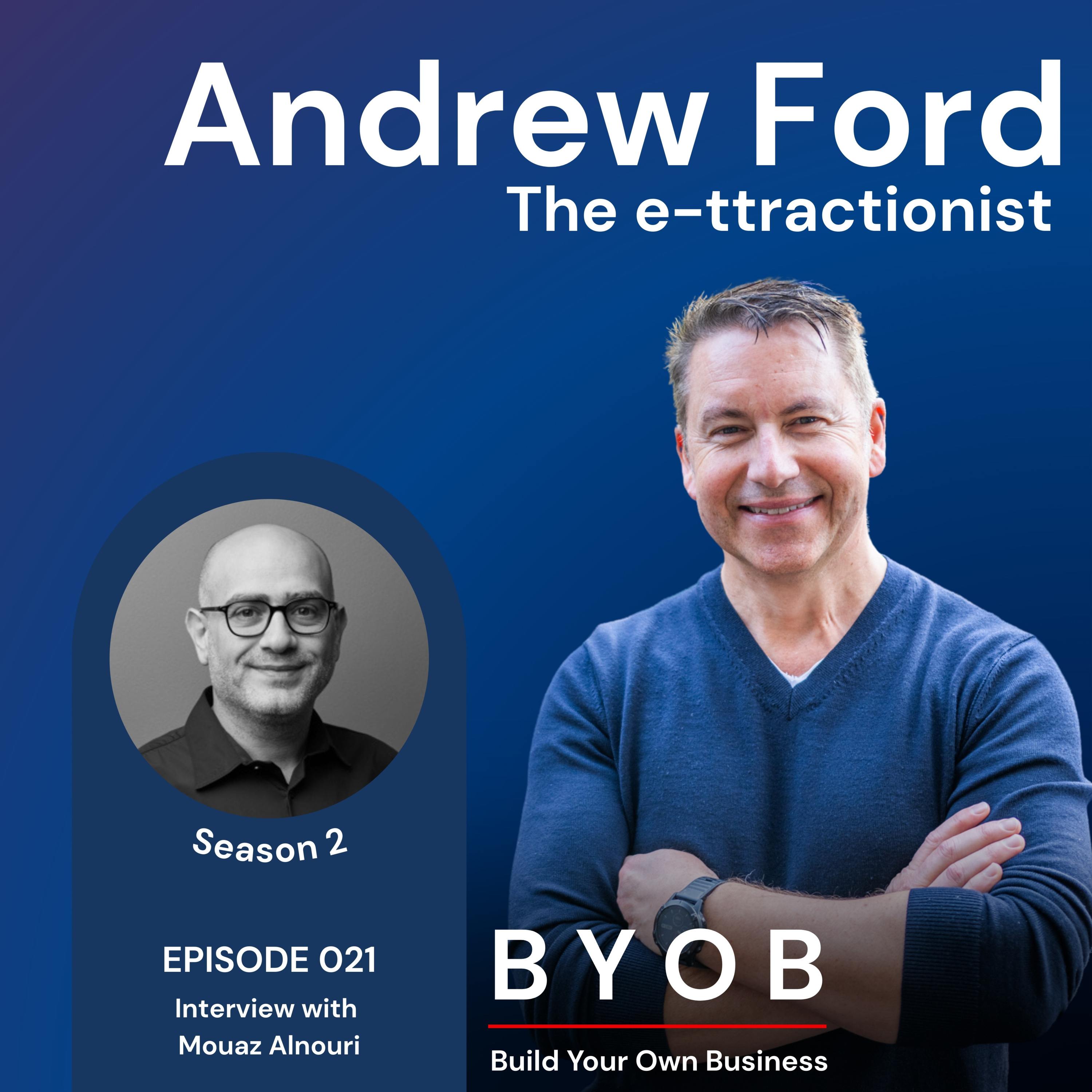Episode 21. The Growth Ceiling: Why Founders Struggle to Let Go with Mouaz Alnouri episode artwork