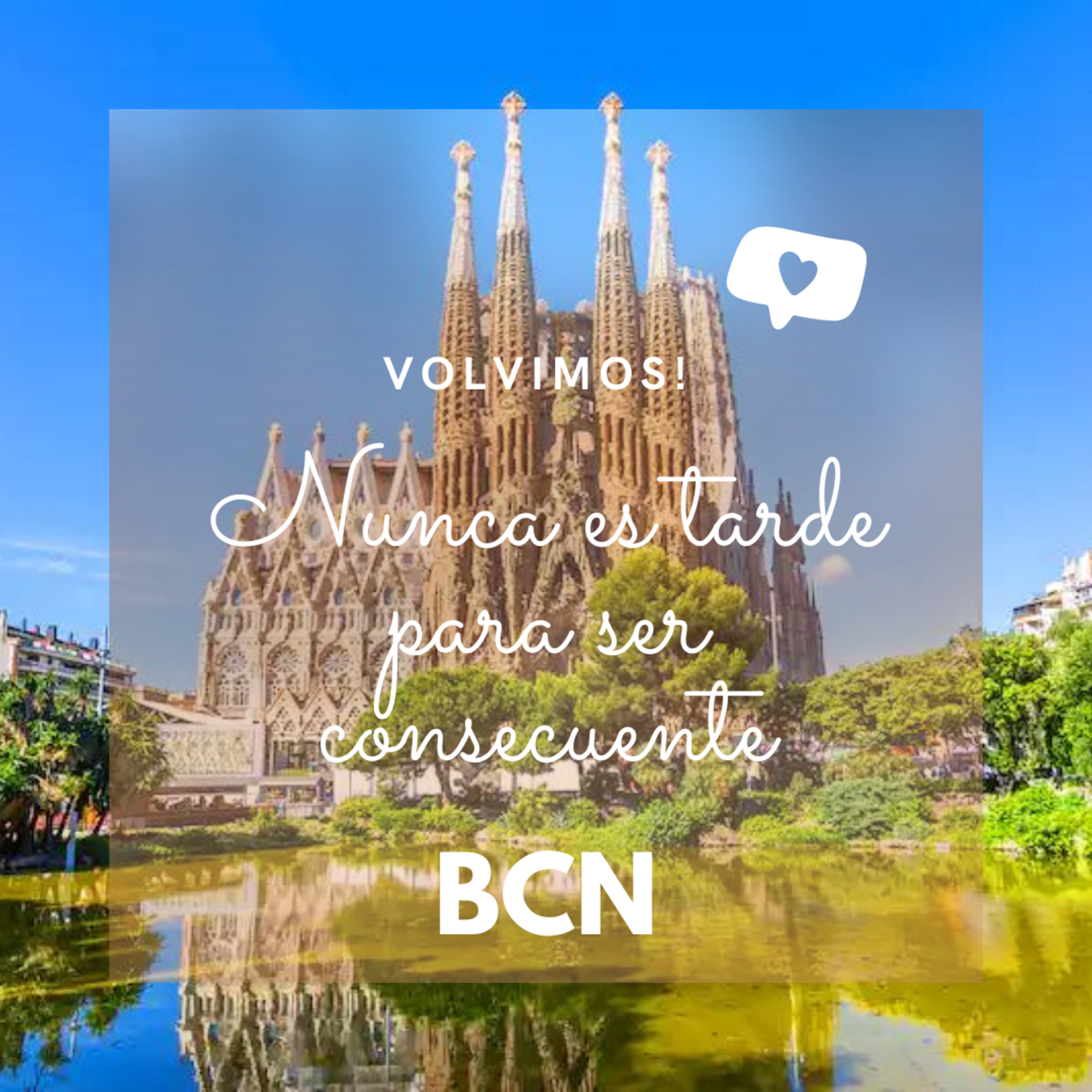 Nunca es tarde para ser consecuente